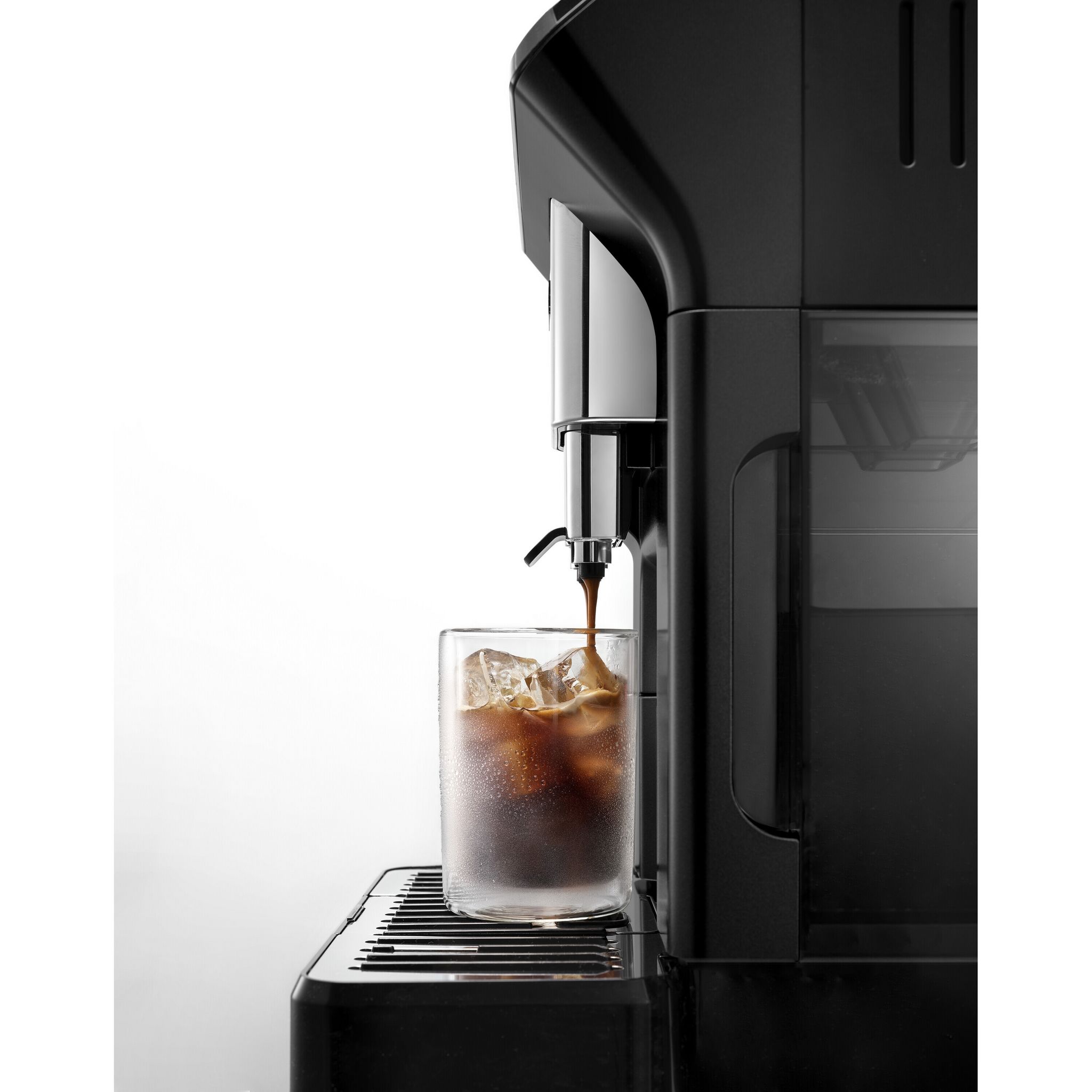 Voir la diapositive 8 : DELONGHI Expresso avec broyeur à grains ECAM450.65.G - Noir