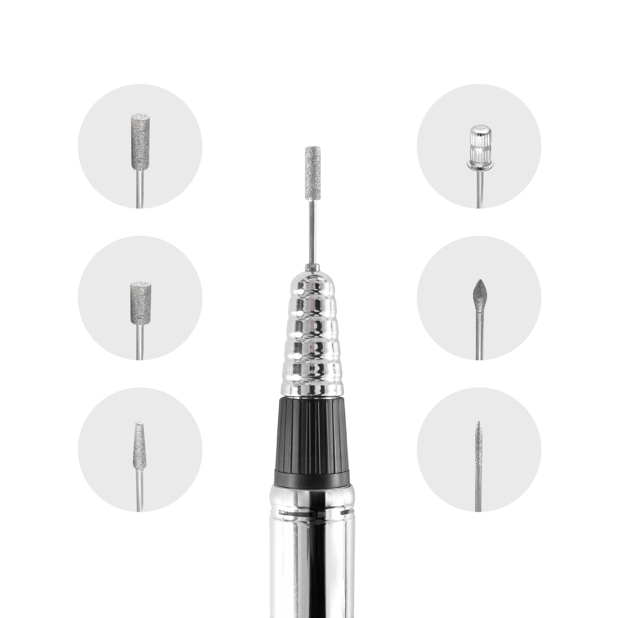 Voir la diapositive 16 : YOGHI Ponceuse pour ongles électrique NAIL HUB PRO - Blanc