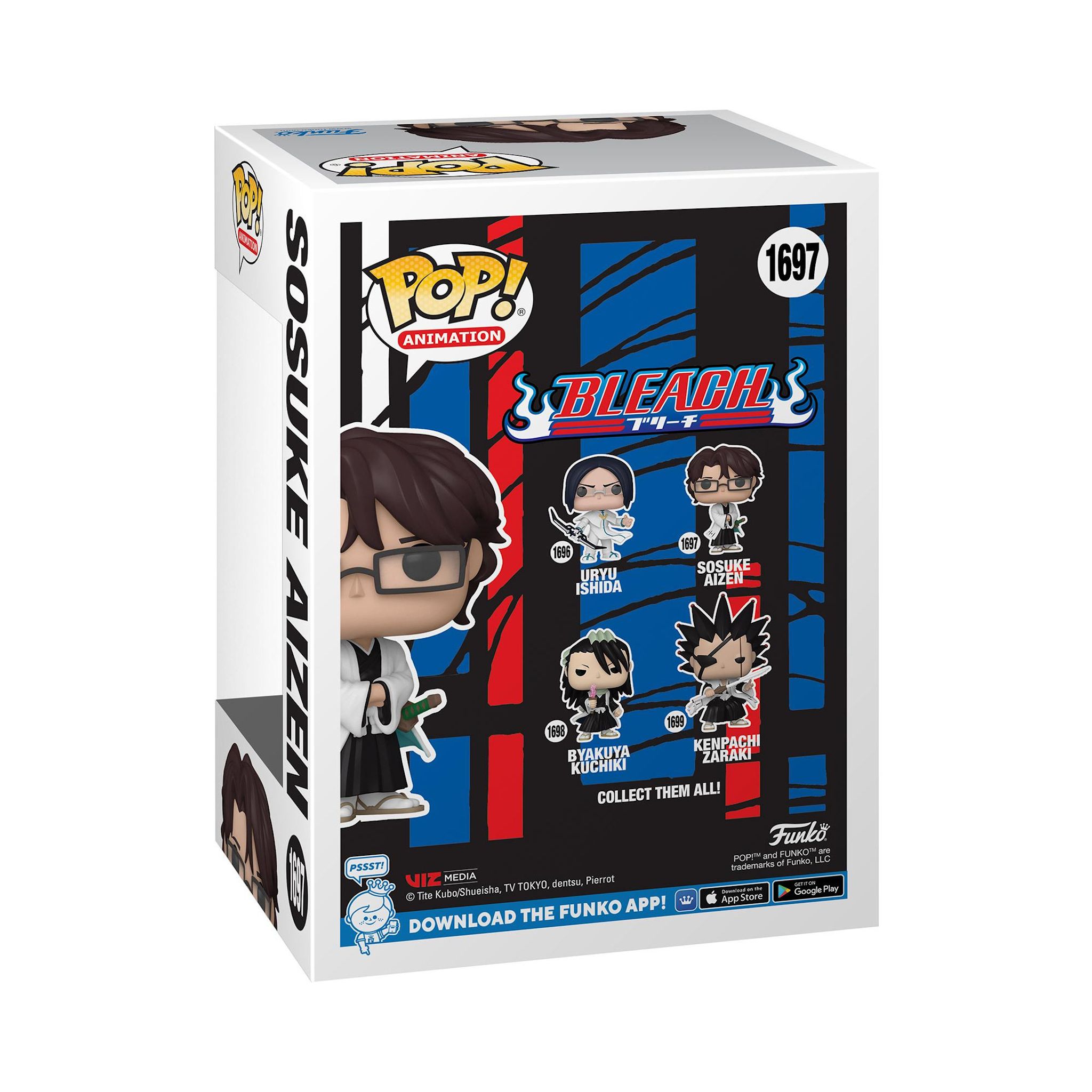 Voir la diapositive 3 : FUNKO Figurine Bleach Sosuke Aizen