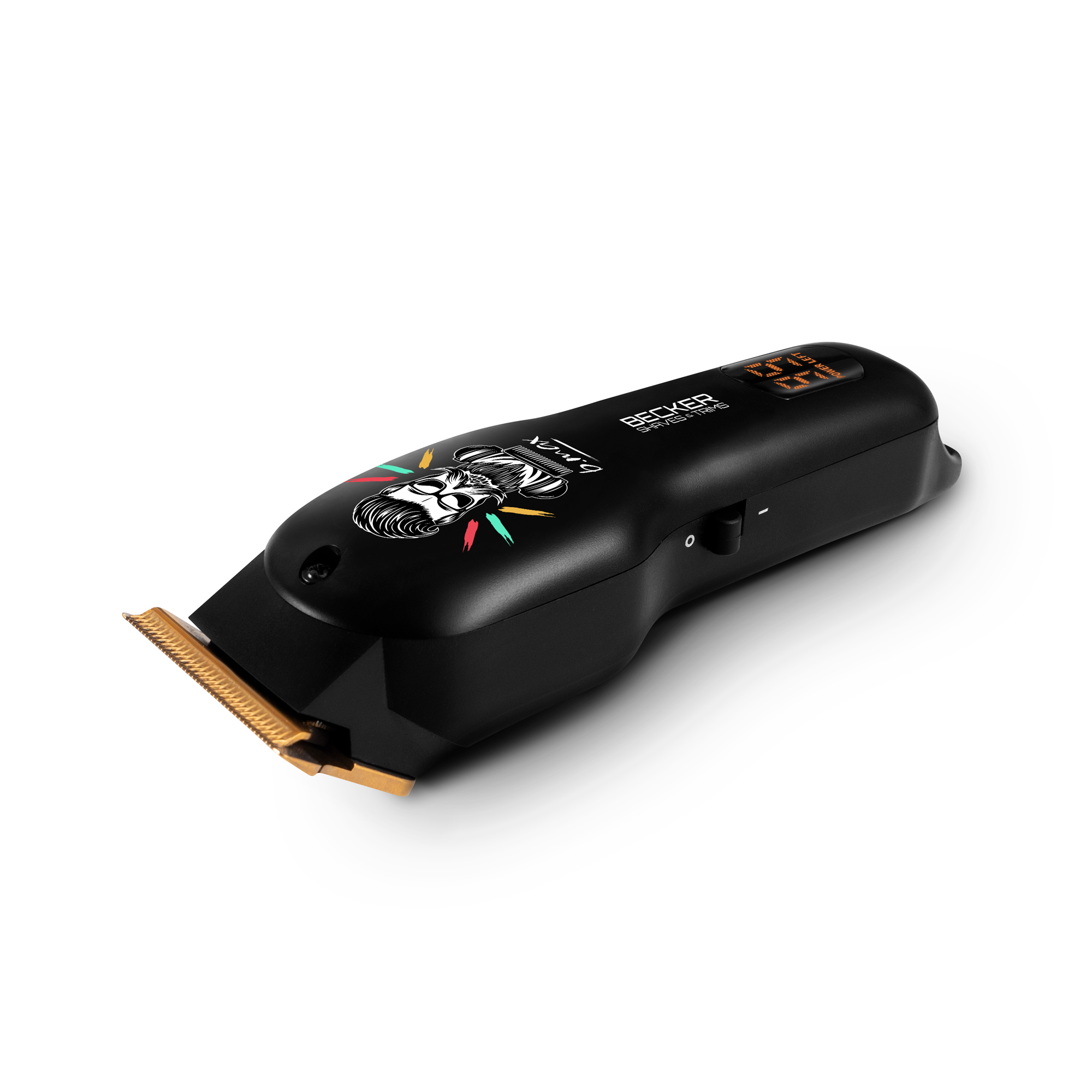 Voir la diapositive 3 : BECKER SHAVES & TRIMS Tondeuse barber B MAX - Noir
