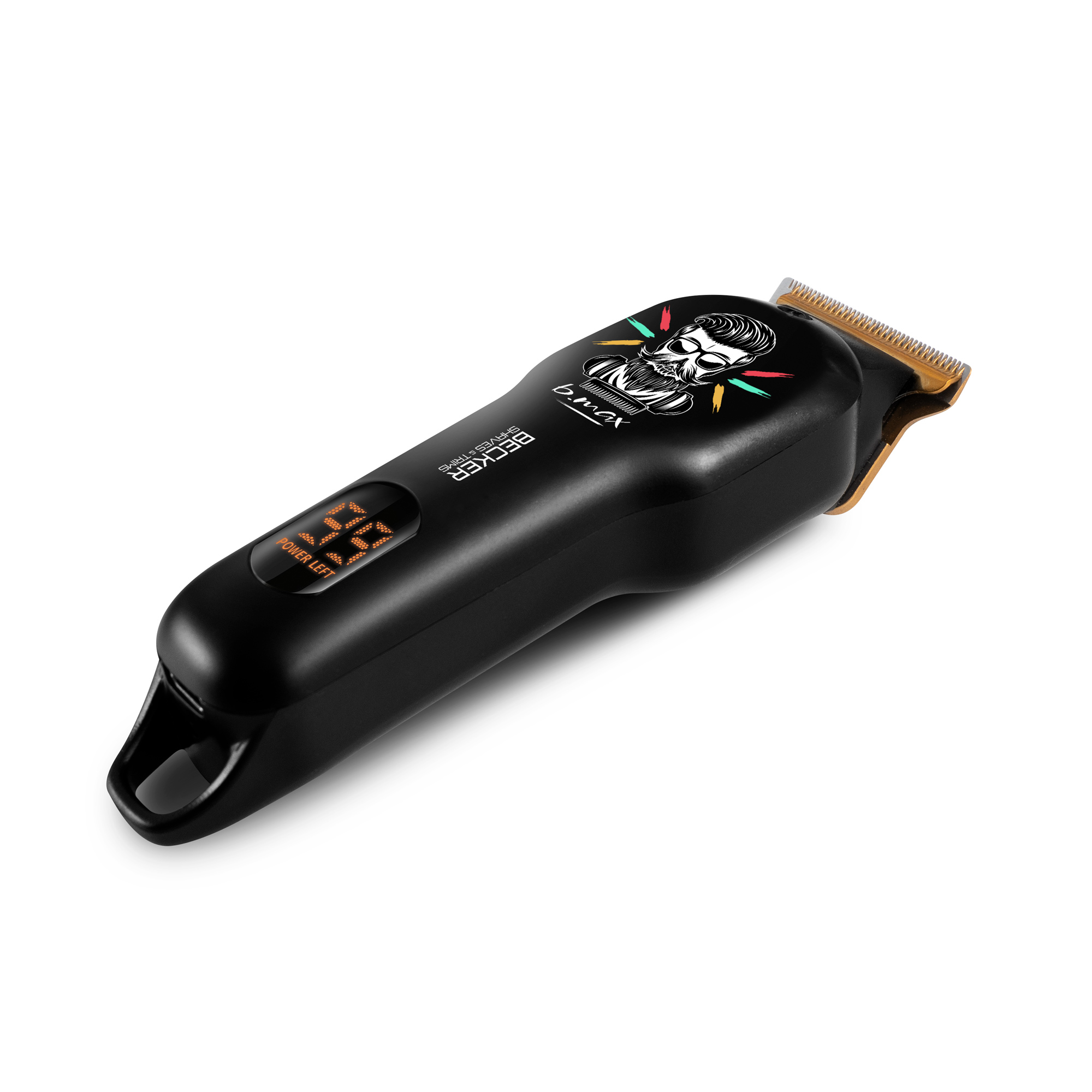Voir la diapositive 4 : BECKER SHAVES & TRIMS Tondeuse barber B MAX - Noir