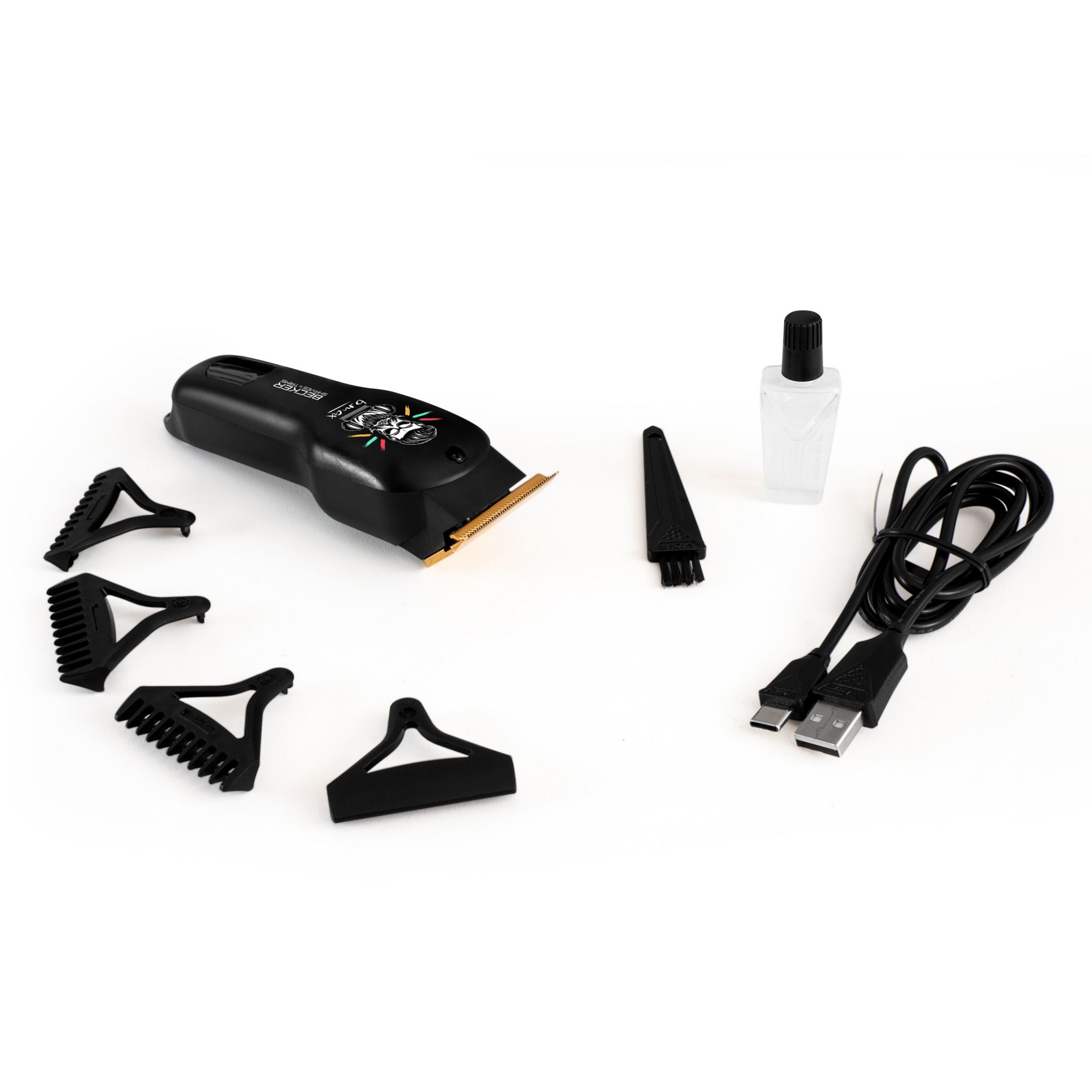 Voir la diapositive 8 : BECKER SHAVES & TRIMS Tondeuse barber B MAX - Noir