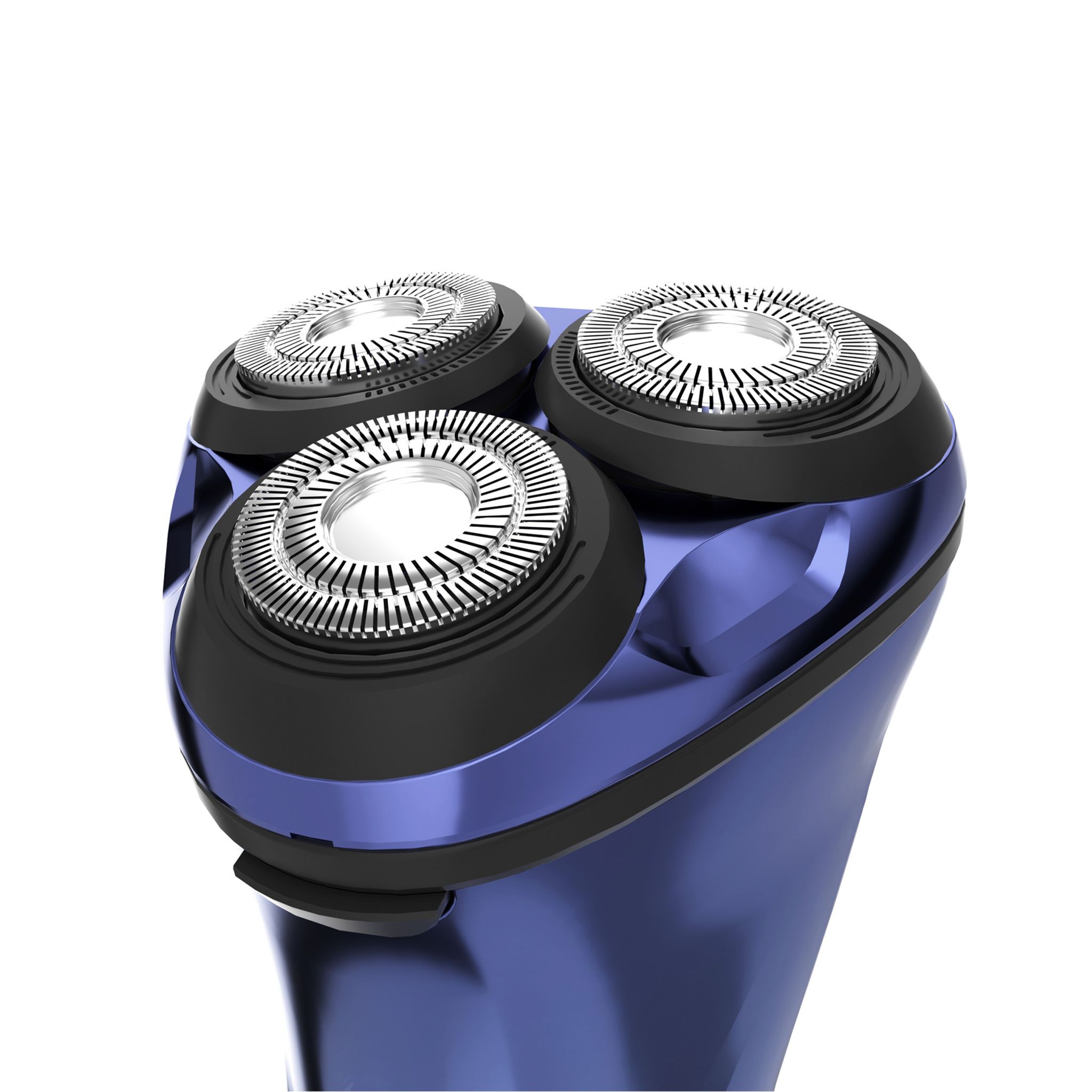 Voir la diapositive 8 : BECKER SHAVES & TRIMS Rasoir électrique SHAVEY - Bleu