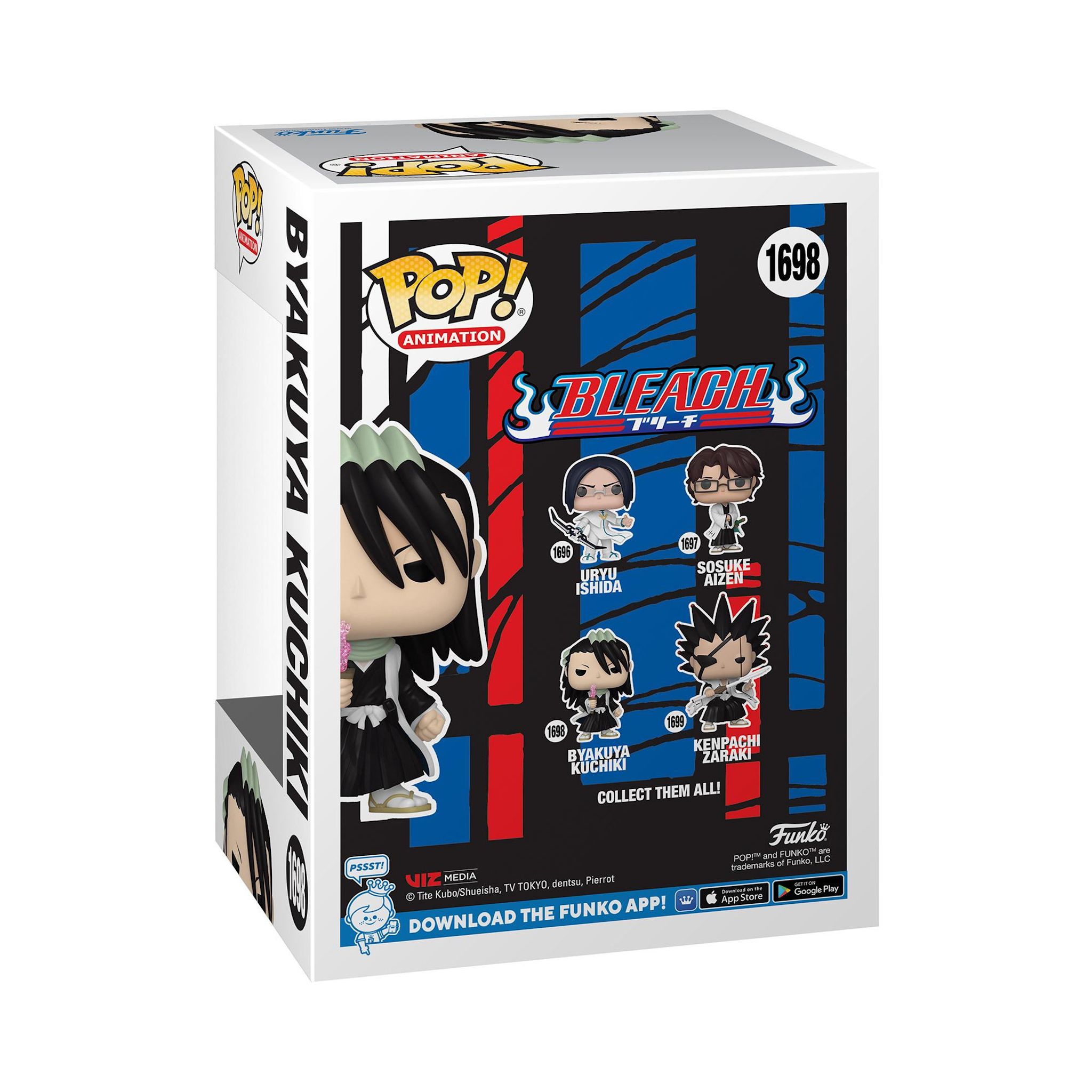 Voir la diapositive 3 : FUNKO Figurine Pop Bleach Byakuya Kuchiki