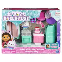 Gabby et la maison magique - playset deluxe la chambre de polochat - 1  figurine + accessoires SPIN MASTER Pas Cher 