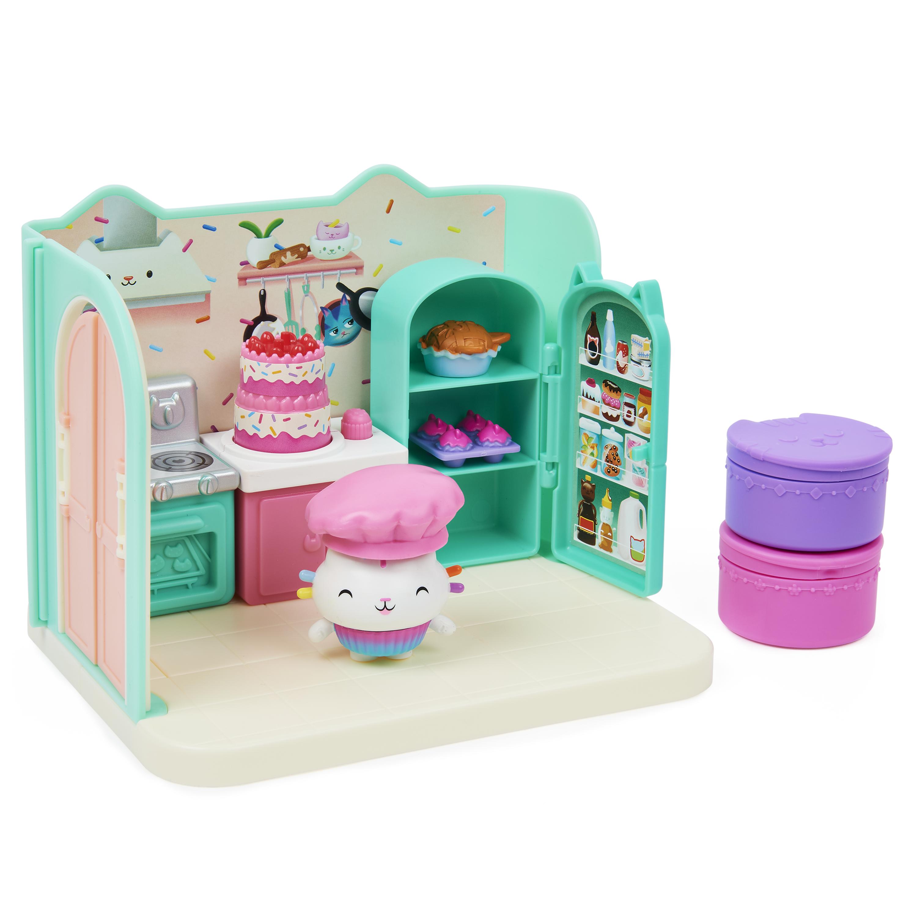 Voir la diapositive 4 : SPIN MASTER Coffret Deluxe la cuisine de petit Chou Gabby's Dollhouse