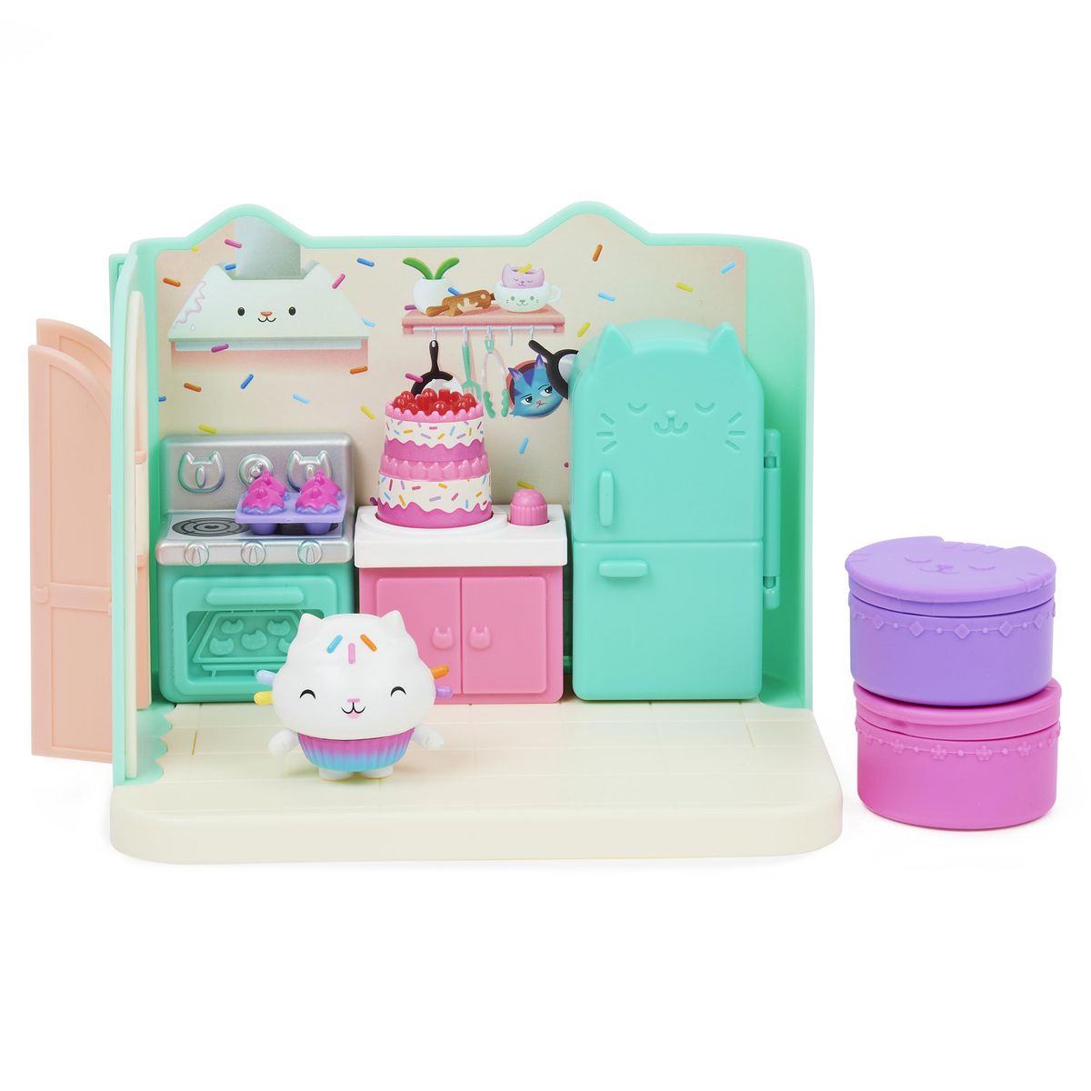 SPIN MASTER Coffret Deluxe la cuisine de petit Chou Gabby's Dollhouse