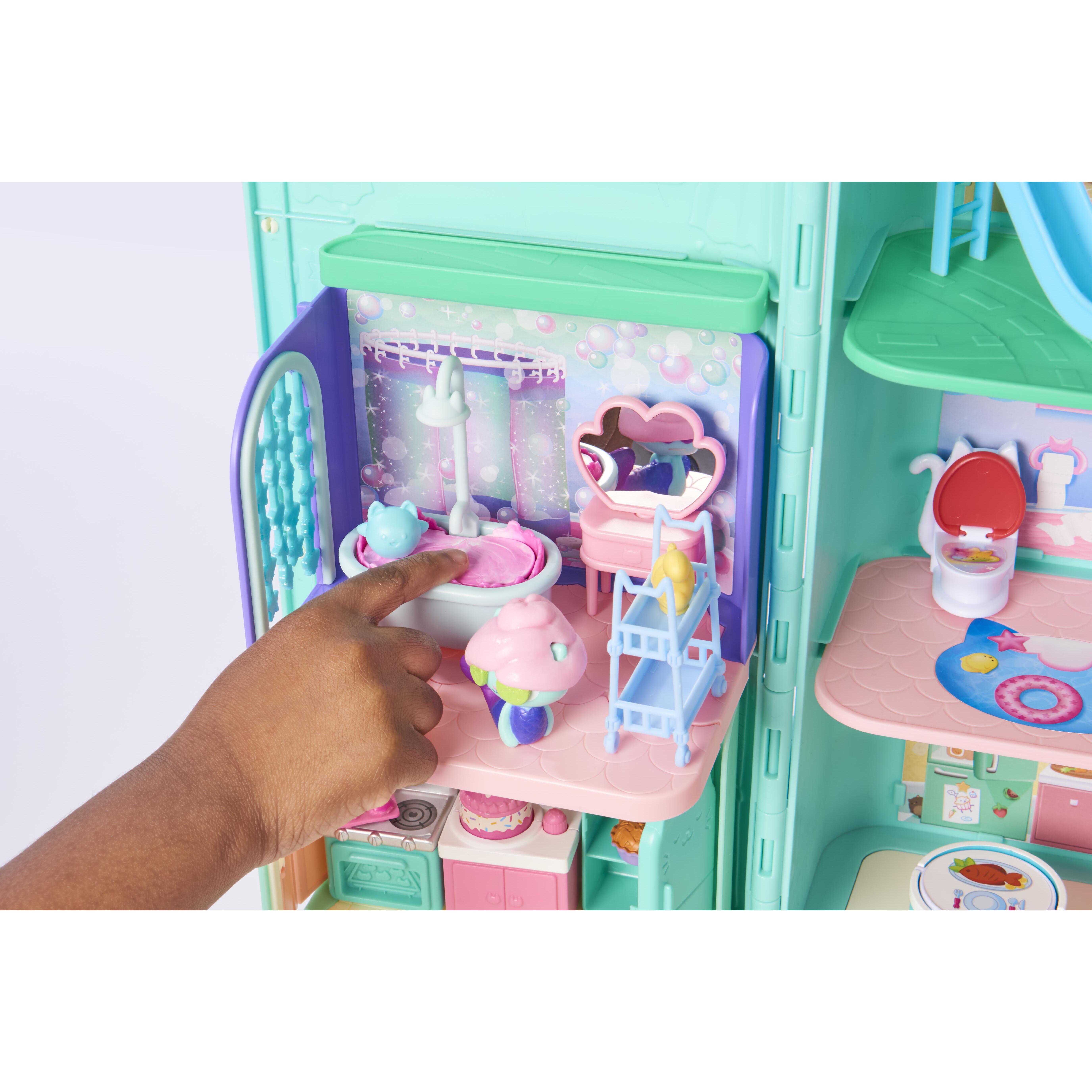 Voir la diapositive 2 : SPIN MASTER Coffret Deluxe de la salle de bain de Marine Gabby's Dollhouse