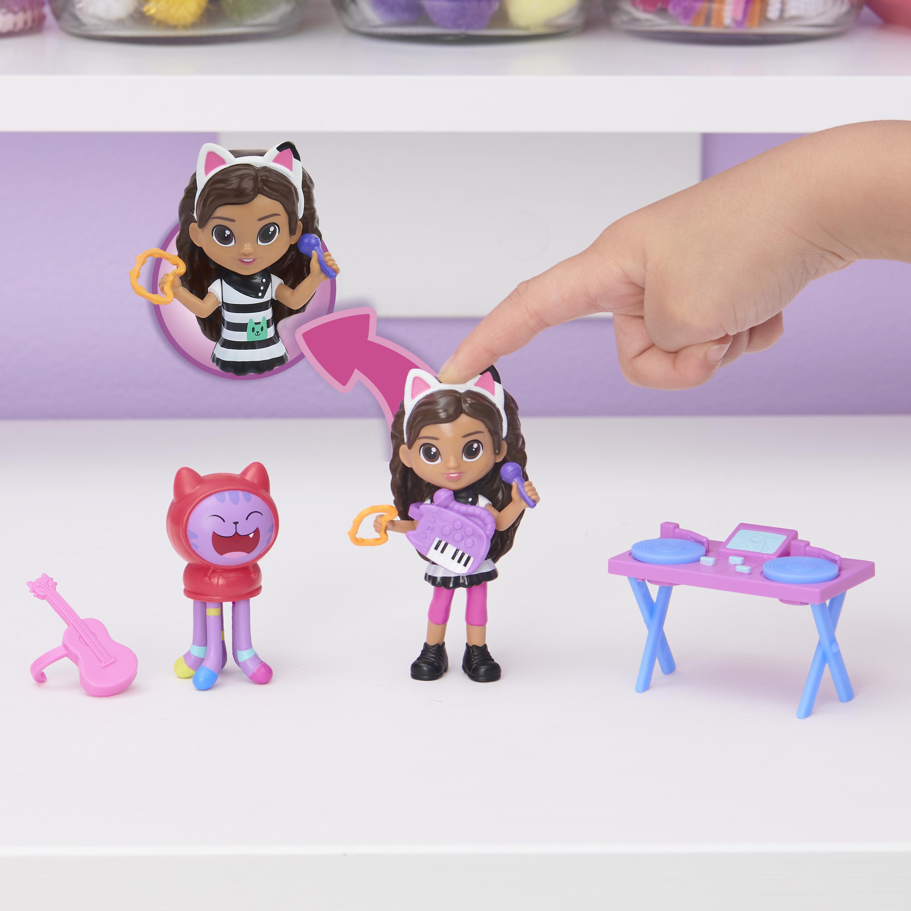 Voir la diapositive 3 : SPIN MASTER Pack de 2 figurines et accessoires Karaoké gabby's Dollhouse