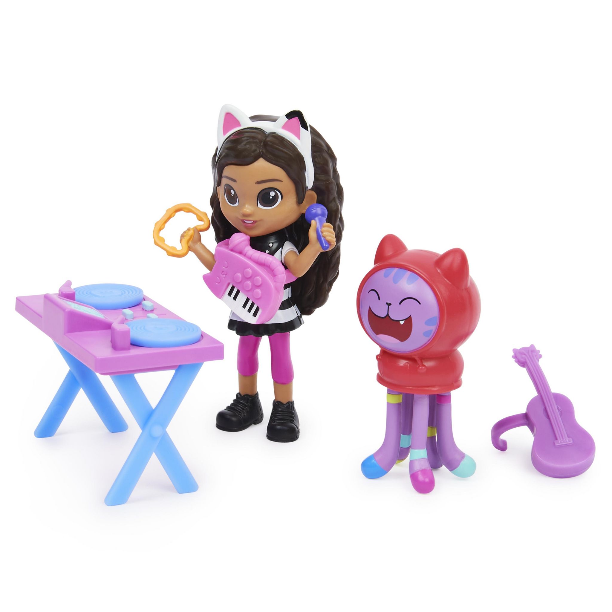 Voir la diapositive 4 : SPIN MASTER Pack de 2 figurines et accessoires Karaoké gabby's Dollhouse