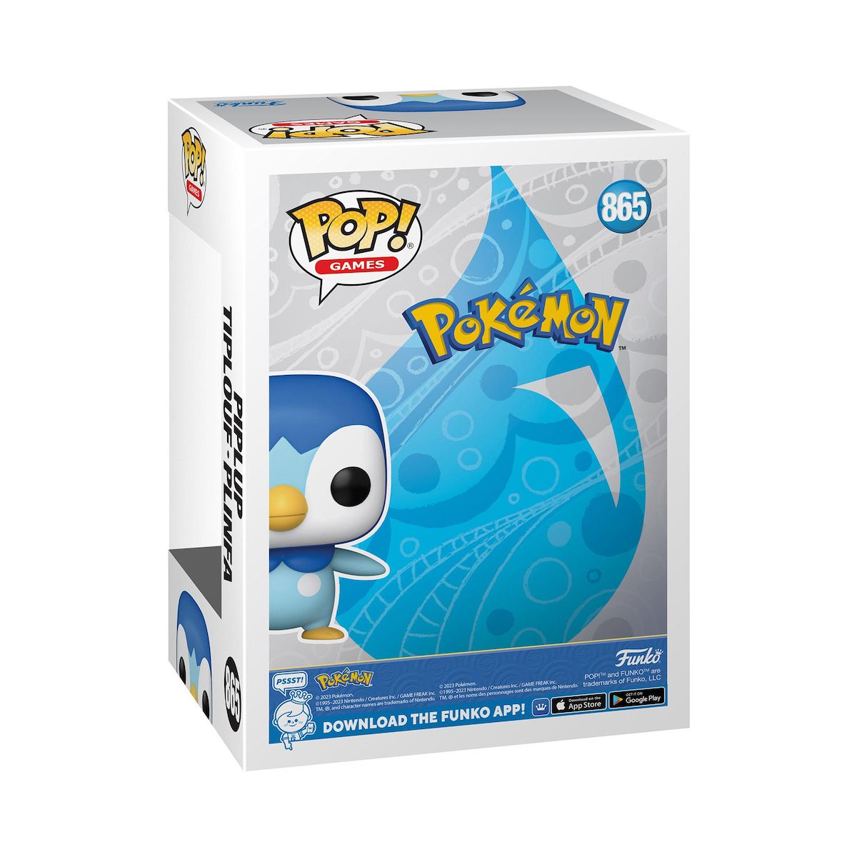 FUNKO Figurine POP Piplup Pokémon