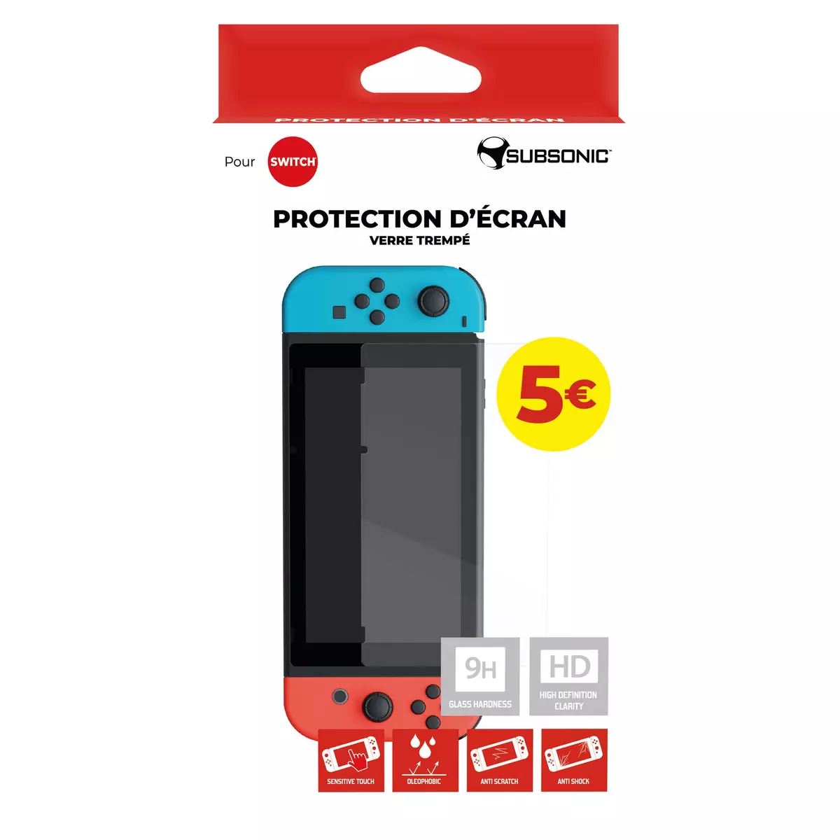 Protection Écran Verre Trempé Nintendo Switch