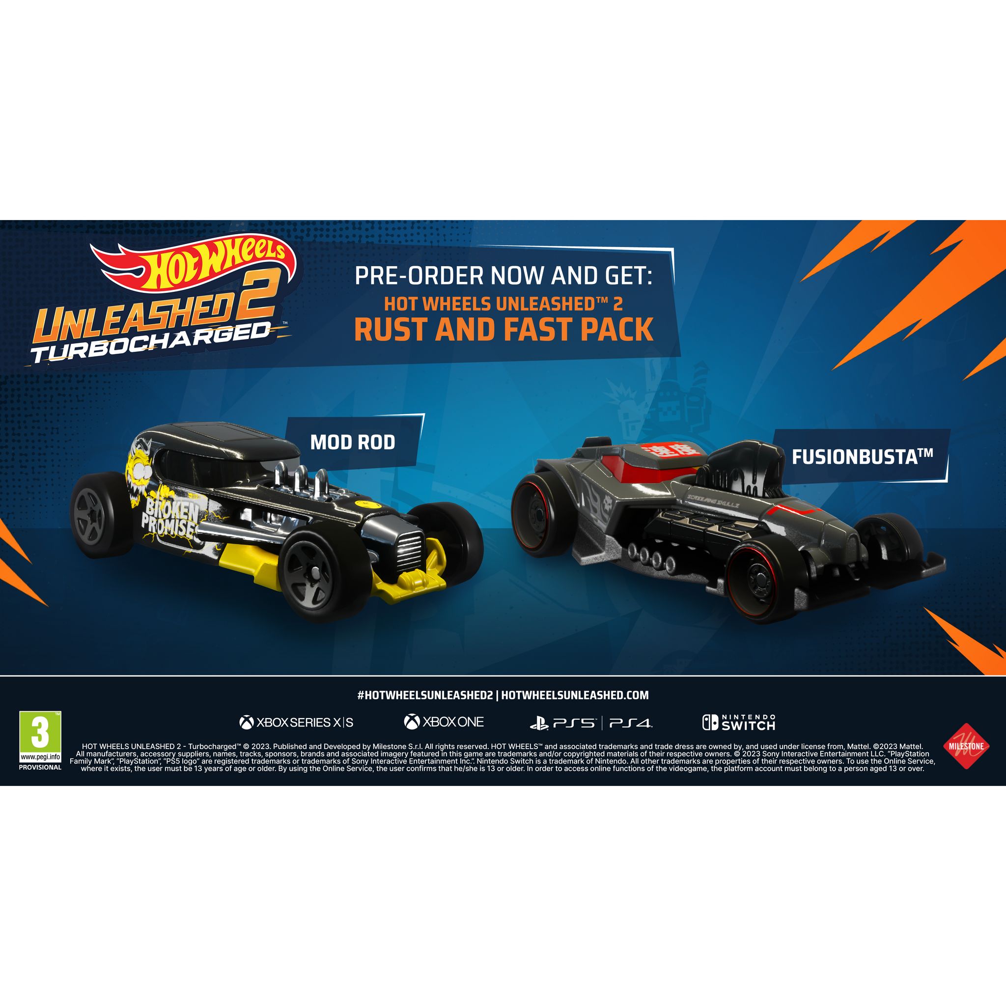 Voir la diapositive 6 : Hot Wheels Unleashed 2 : Turbocharged - Pure Fire Edition PS4