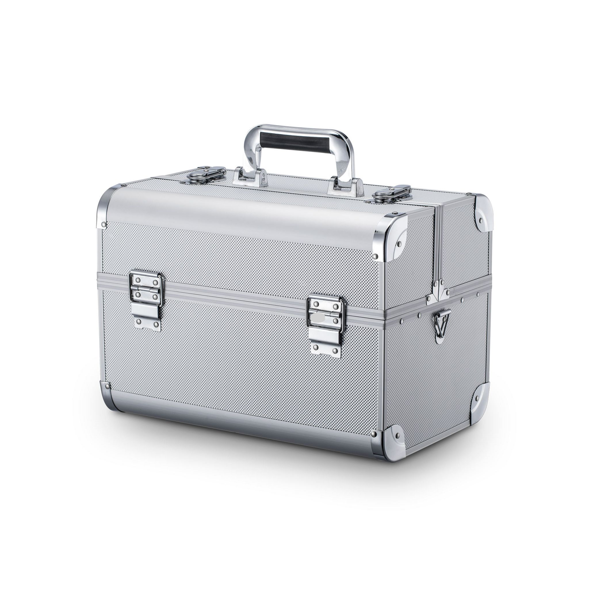 Voir la diapositive 1 : PREGO Malette de maquillage MAKE ME UP LITE - Gris