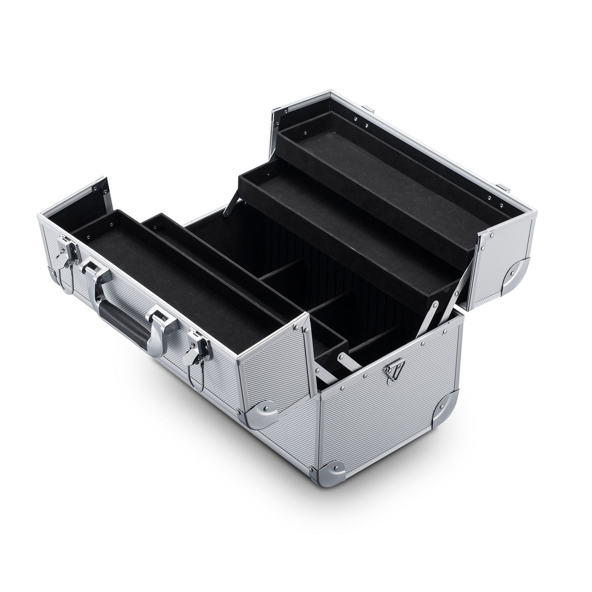 Voir la diapositive 3 : PREGO Malette de maquillage MAKE ME UP LITE - Gris