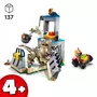 LEGO LEGO Jurassic Park 76957 L'Évasion du Vélociraptor, Jouet avec Dinosaure et Voiture