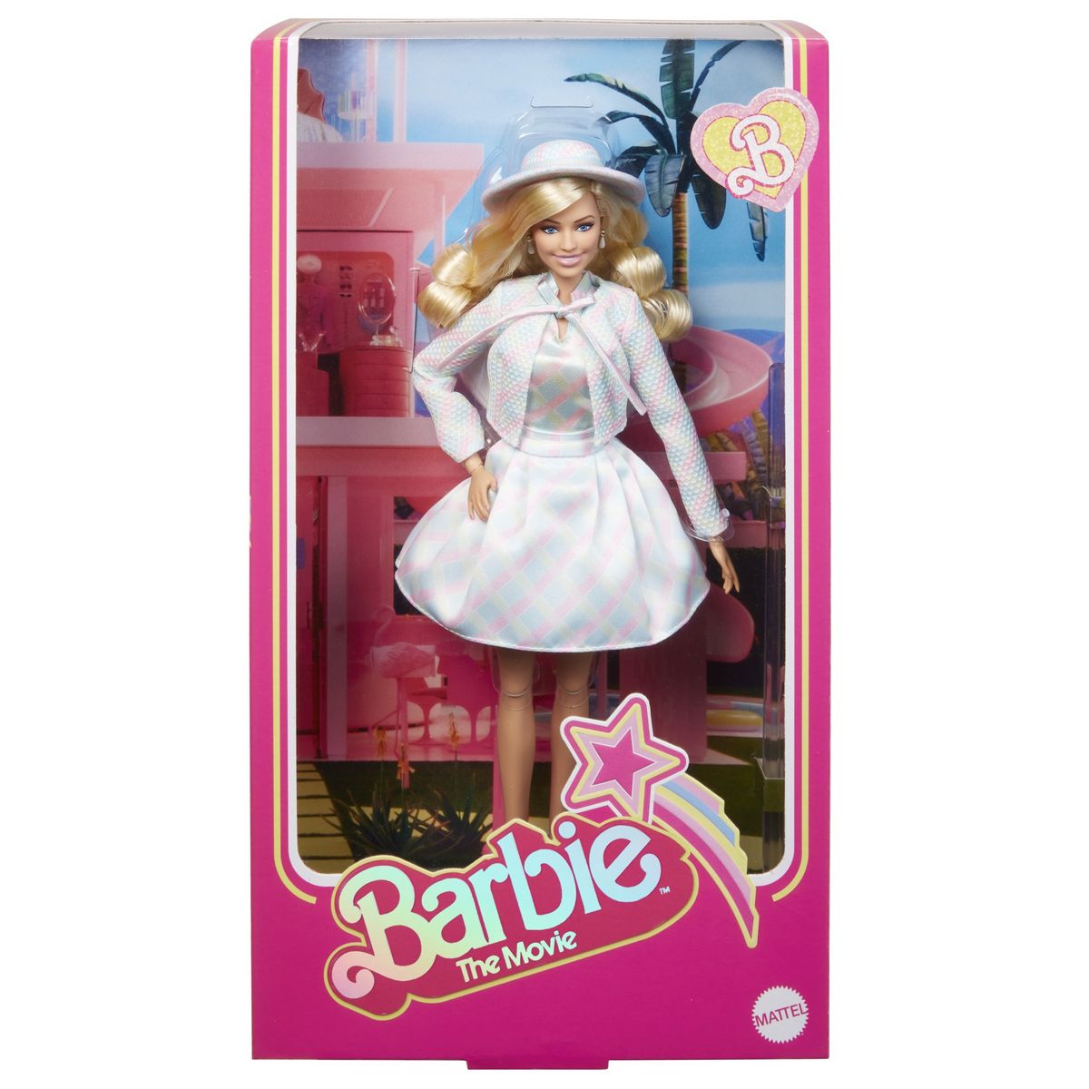 MATTEL Poupée Barbie Le Film Tenue à carreaux pas cher