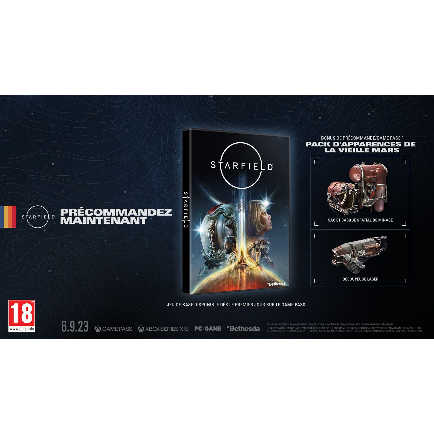 Voir la diapositive 3 : Starfield Xbox Series X