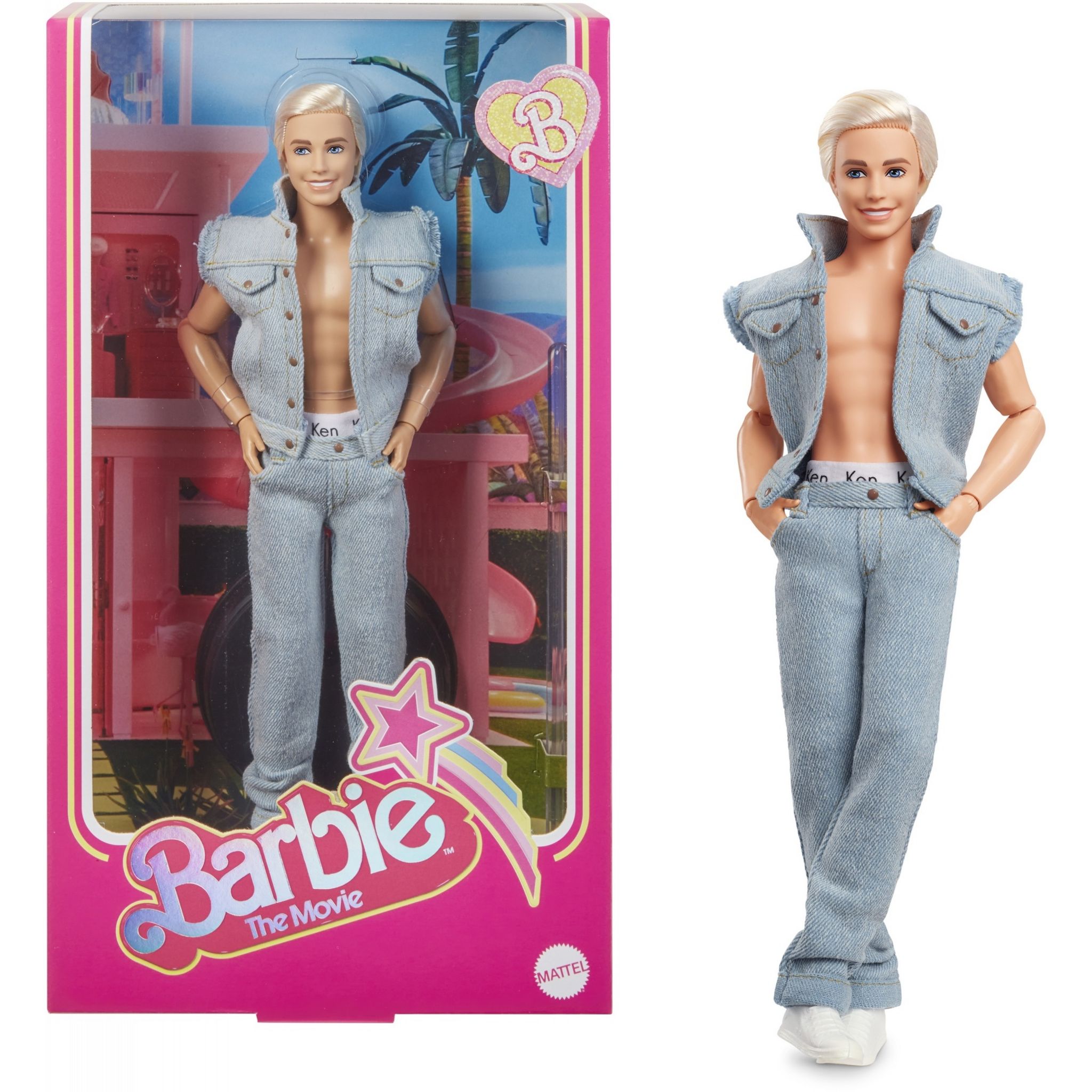 Voir la diapositive 8 : MATTEL Poupée Barbie Le film - Ken tenue en Jean
