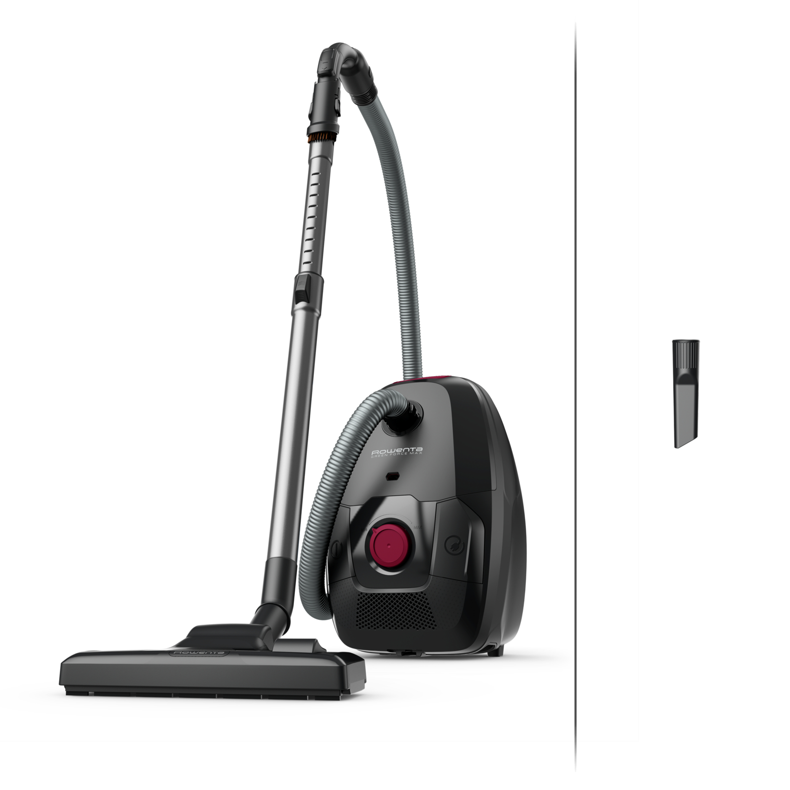 Voir la diapositive 2 : ROWENTA Aspirateur traîneau avec sac YY5243 - Gris