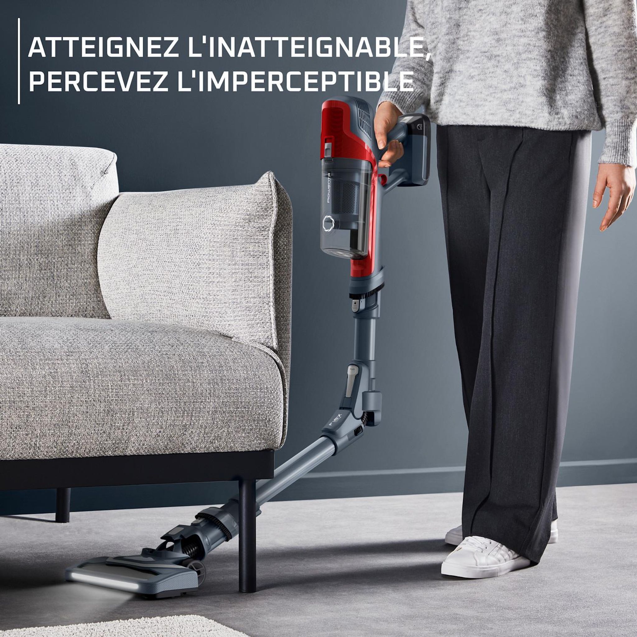Voir la diapositive 5 : ROWENTA Aspirateur balai multifonction RH6876 6.60 - Gris