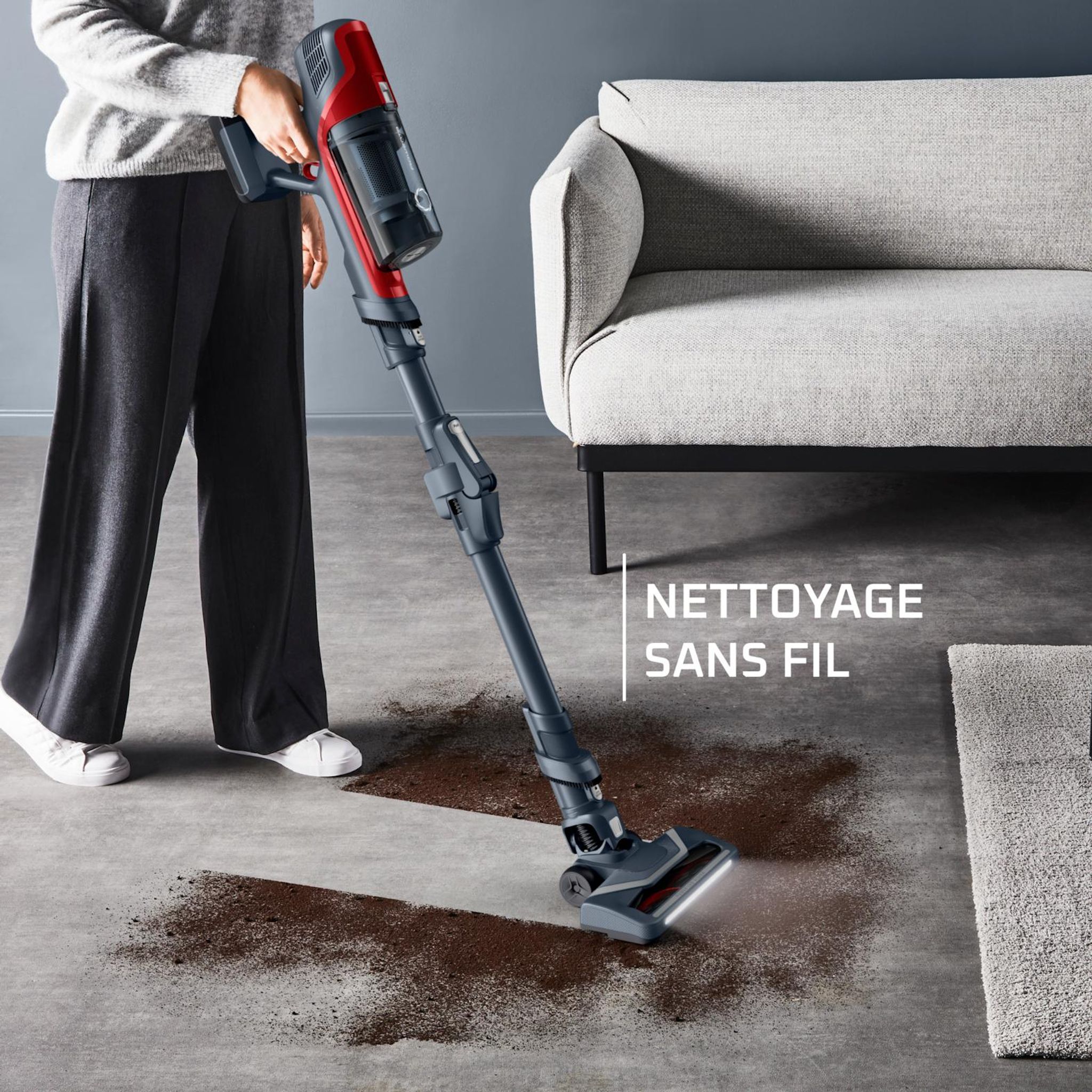Voir la diapositive 6 : ROWENTA Aspirateur balai multifonction RH6876 6.60 - Gris