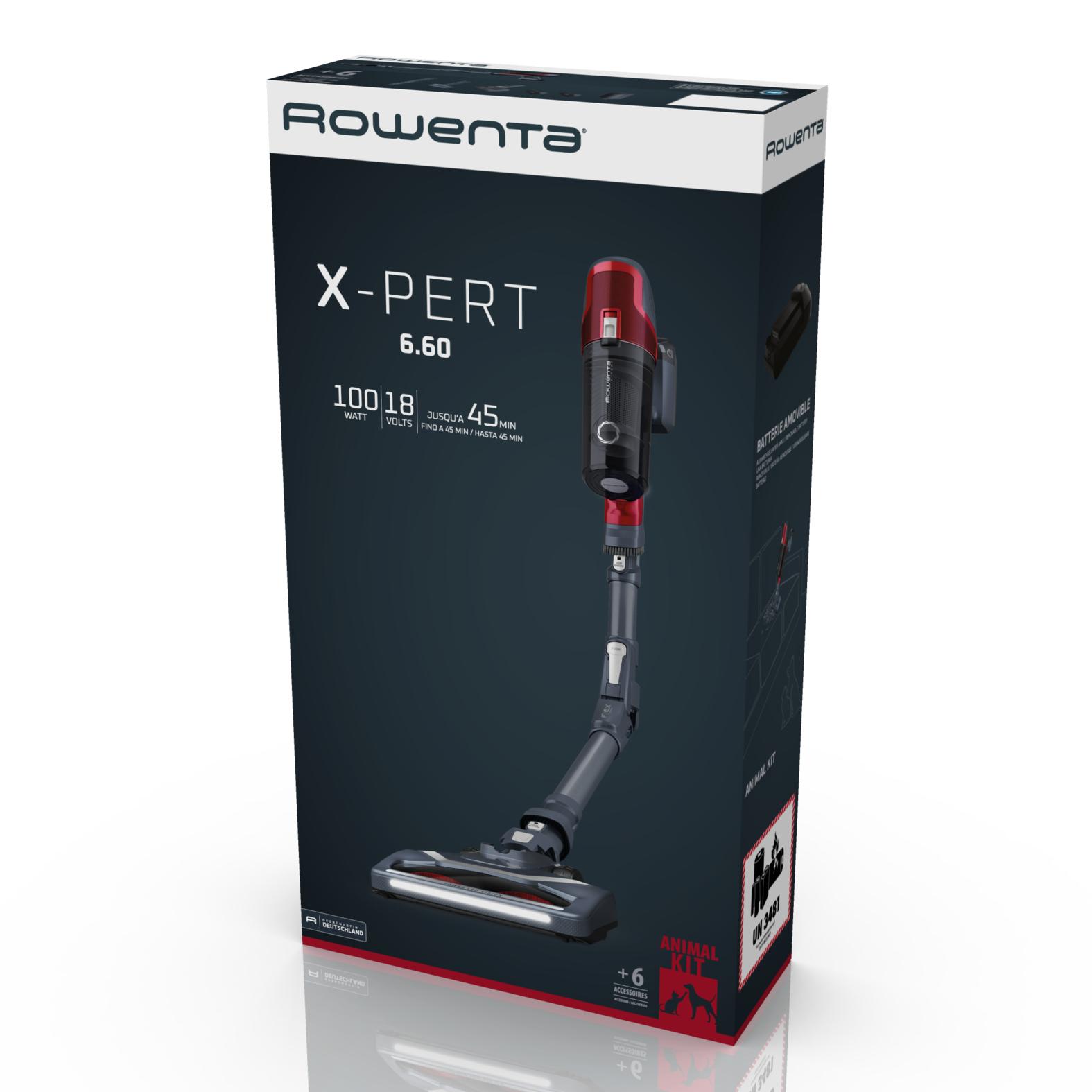 Voir la diapositive 10 : ROWENTA Aspirateur balai multifonction RH6876 6.60 - Gris
