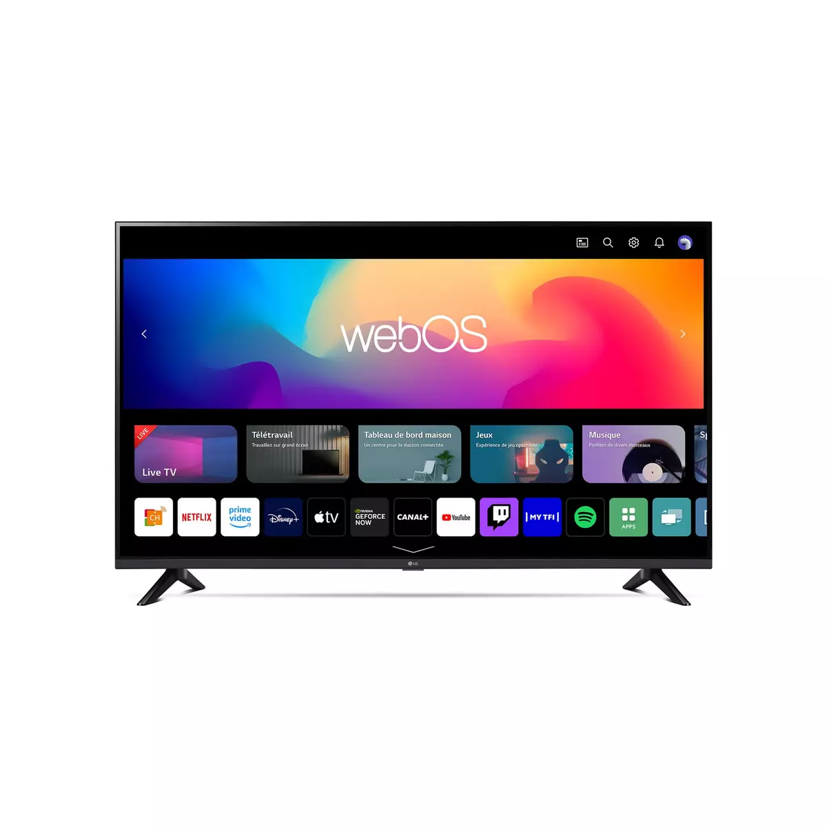 LG 43UR73006LA 2023 TV LED 4K Ultra HD 108 cm SMART TV