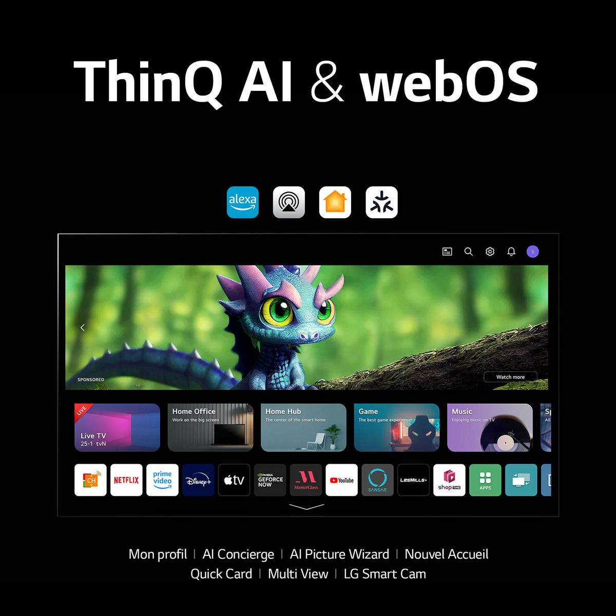 LG OLED55B36LA 2023 TV OLED 4K Ultra HD 139 cm SMART TV