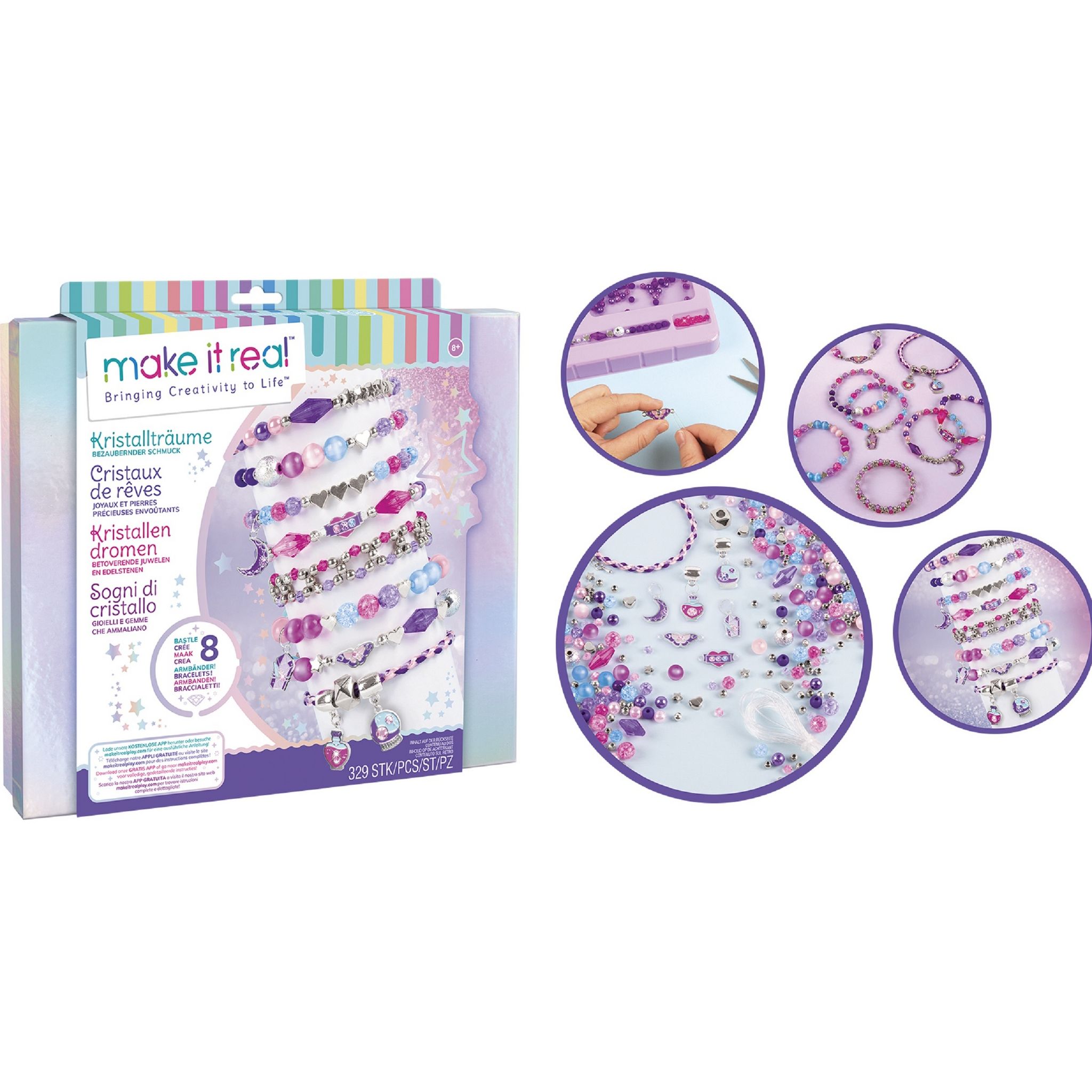 Voir la diapositive 2 : MAKE IT REAL Coffret bijoux Cristaux de rêves