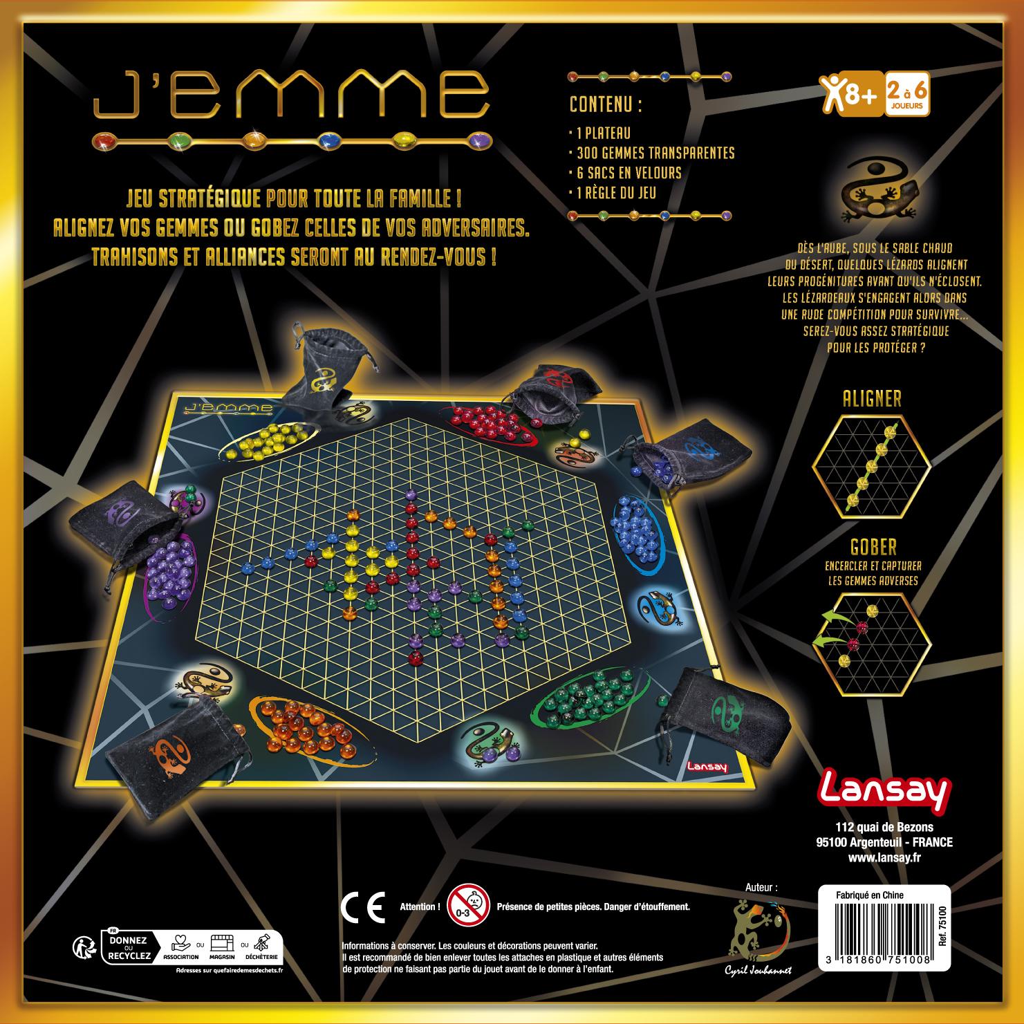 Voir la diapositive 5 : LANSAY Jeu J'EMME