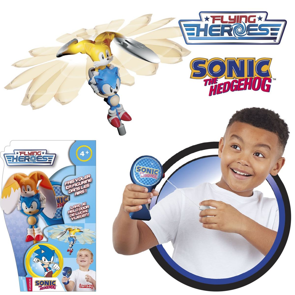 LANSAY Figurine Flying heroes Sonic