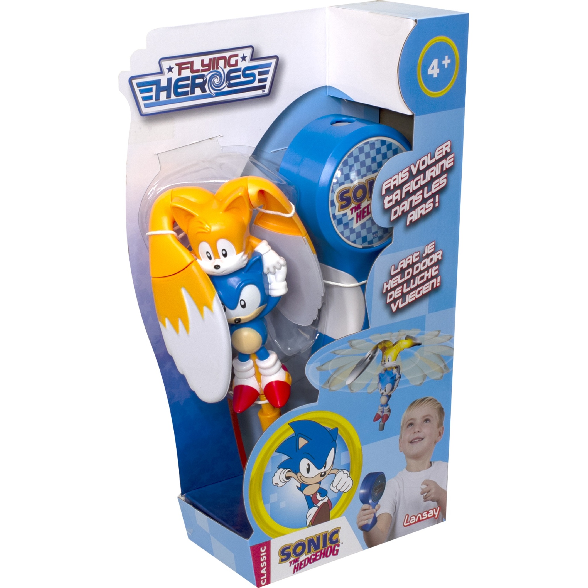 Voir la diapositive 4 : LANSAY Figurine Flying heroes Sonic