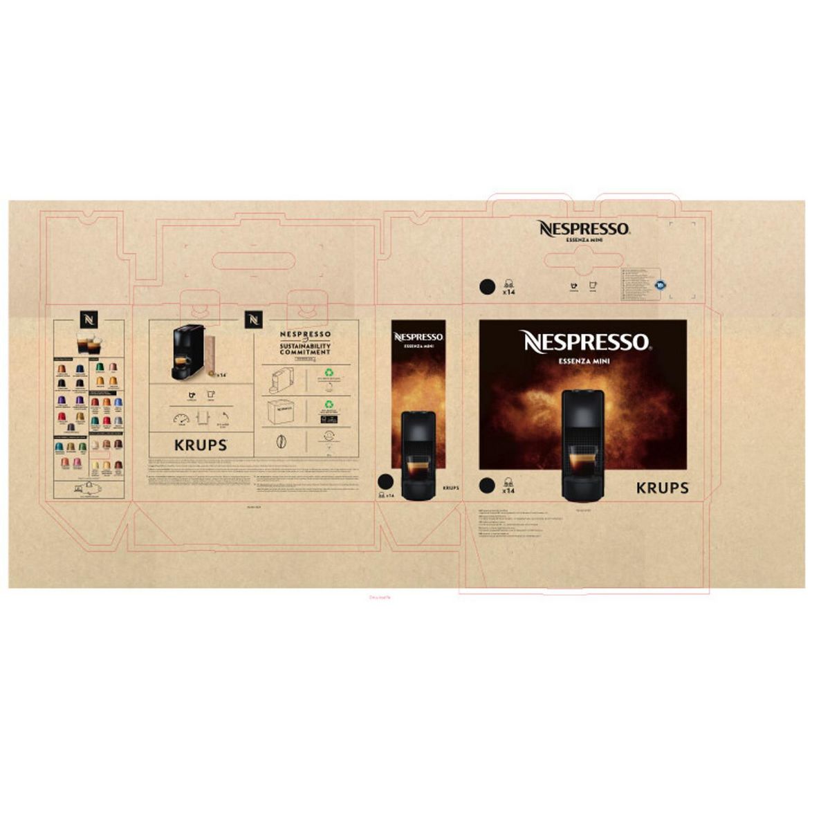 KRUPS Machine à café Nespresso YY2911FD - Gris intense