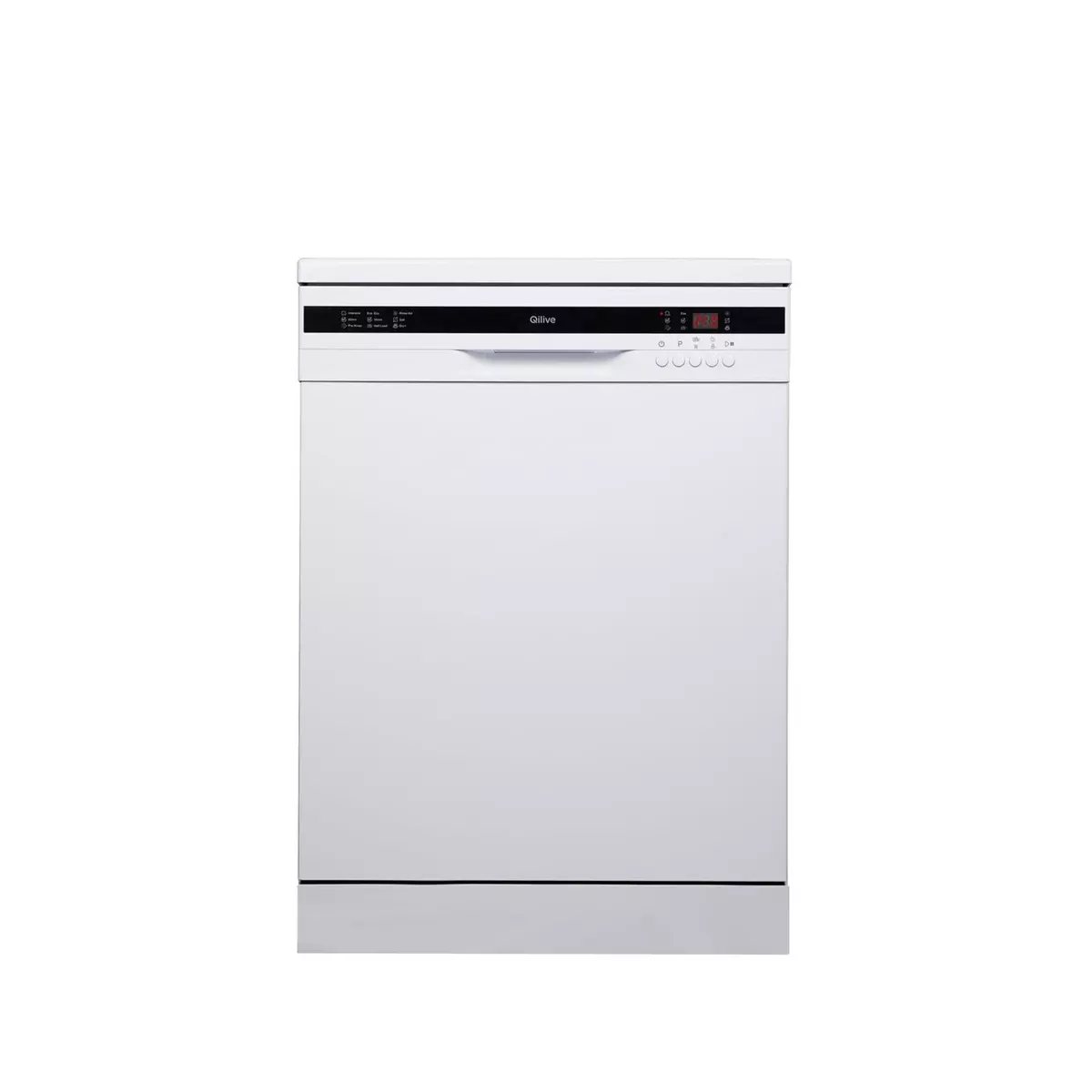 QILIVE Lave vaisselle pose libre Q.6317, 12 couverts, 60 cm,  49 dB, E
