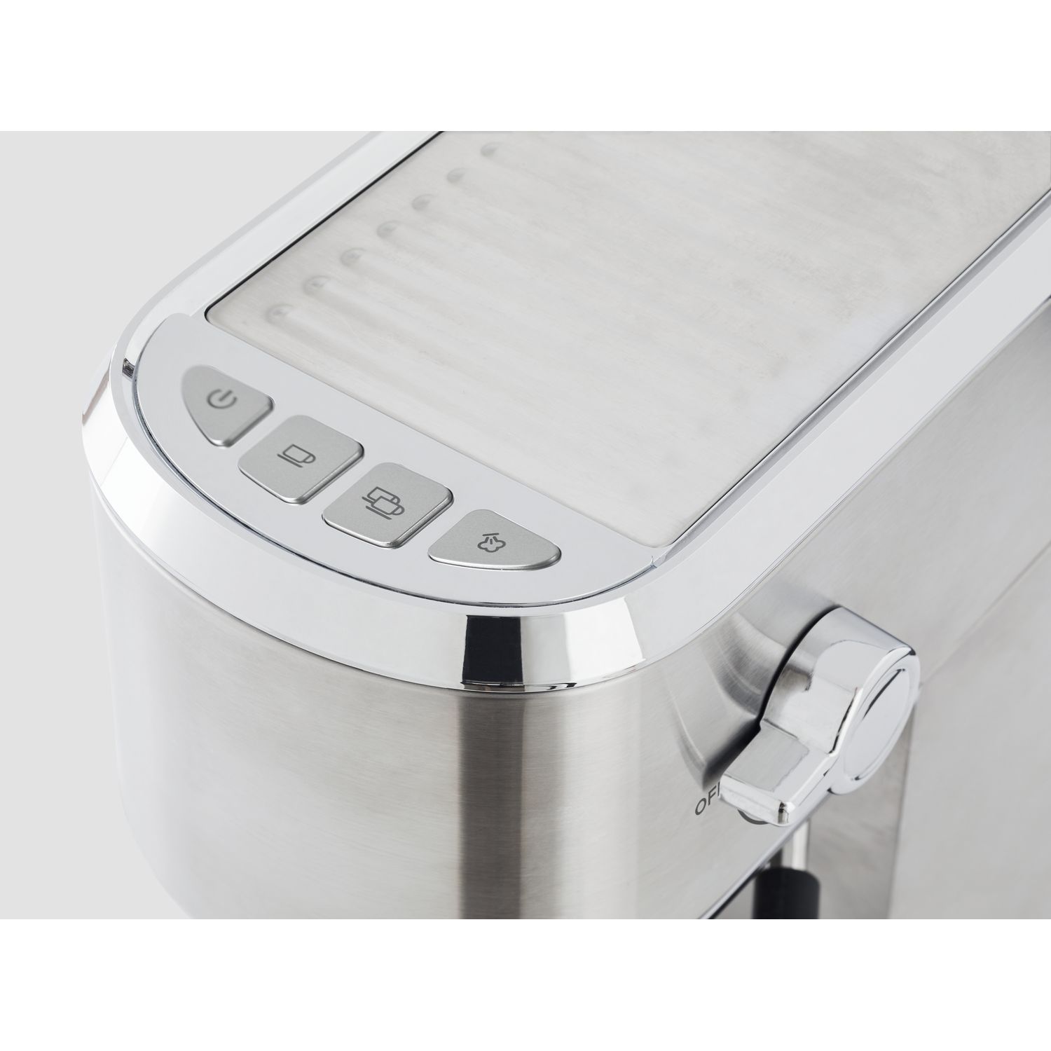 Voir la diapositive 5 : QILIVE Machine à café espresso manuelle compacte Q.5164 - Gris
