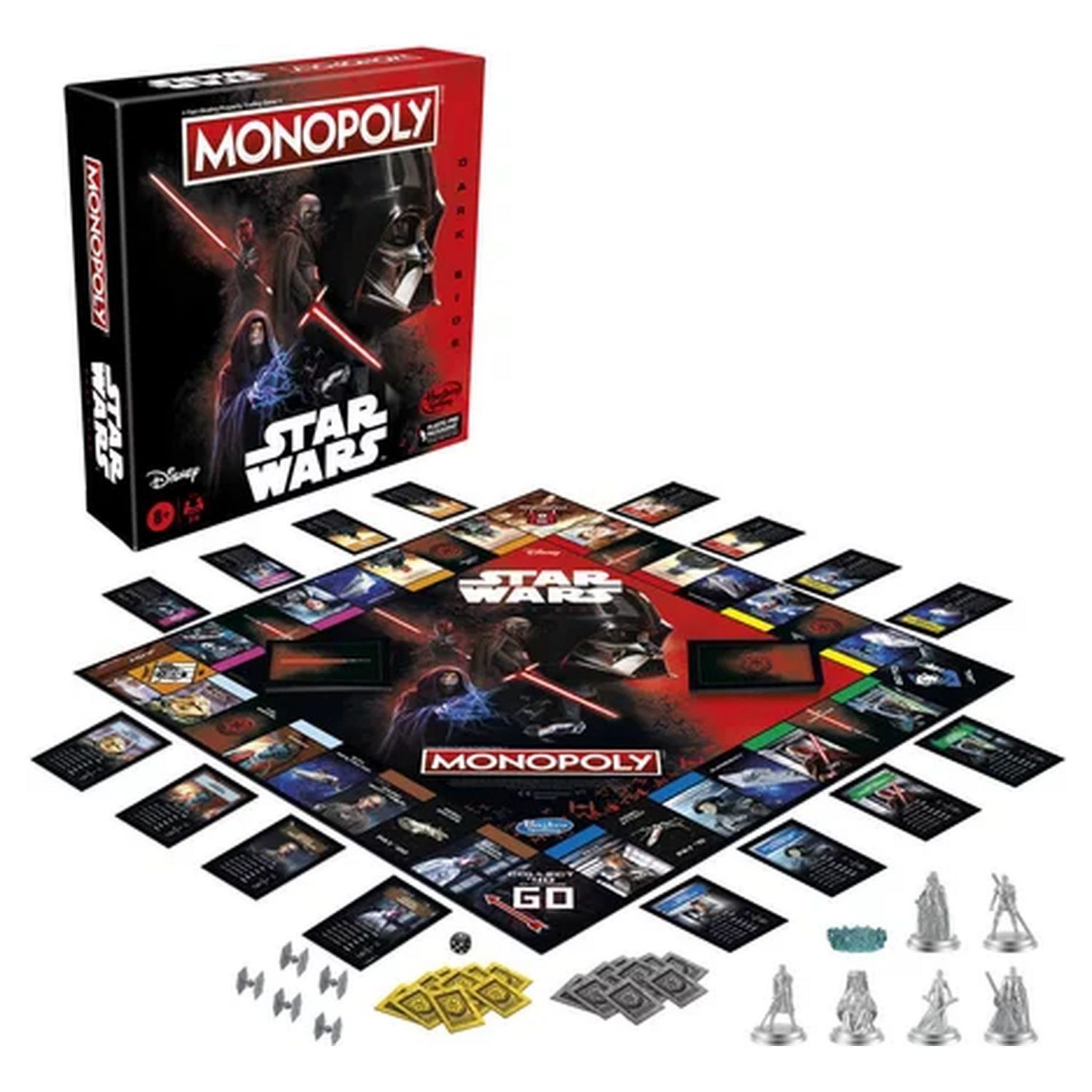 Voir la diapositive 3 : HASBRO Jeu Monopoly Star Wars Dark Side
