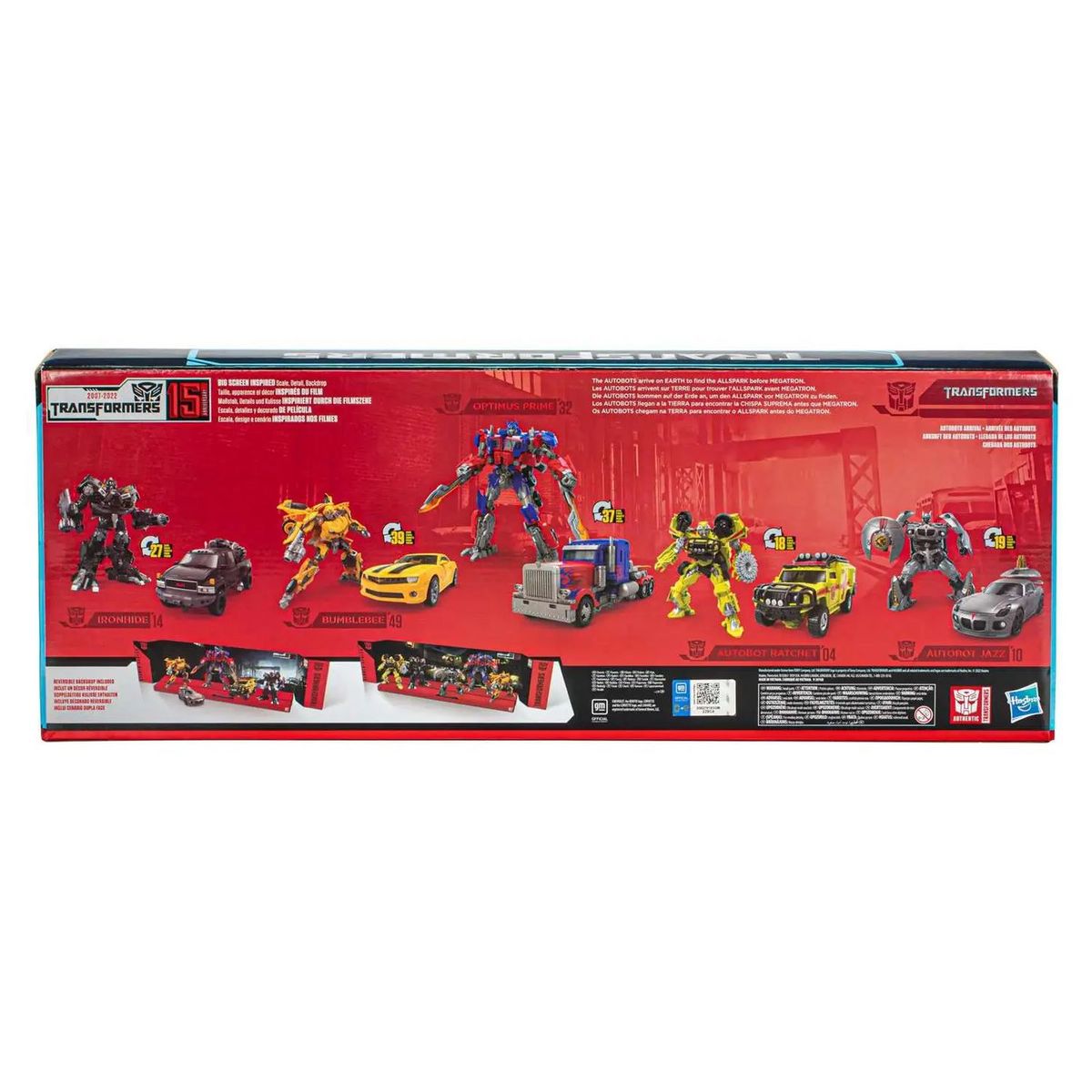 HASBRO Coffret de 5 figurines articulées Transformers Studio Séries