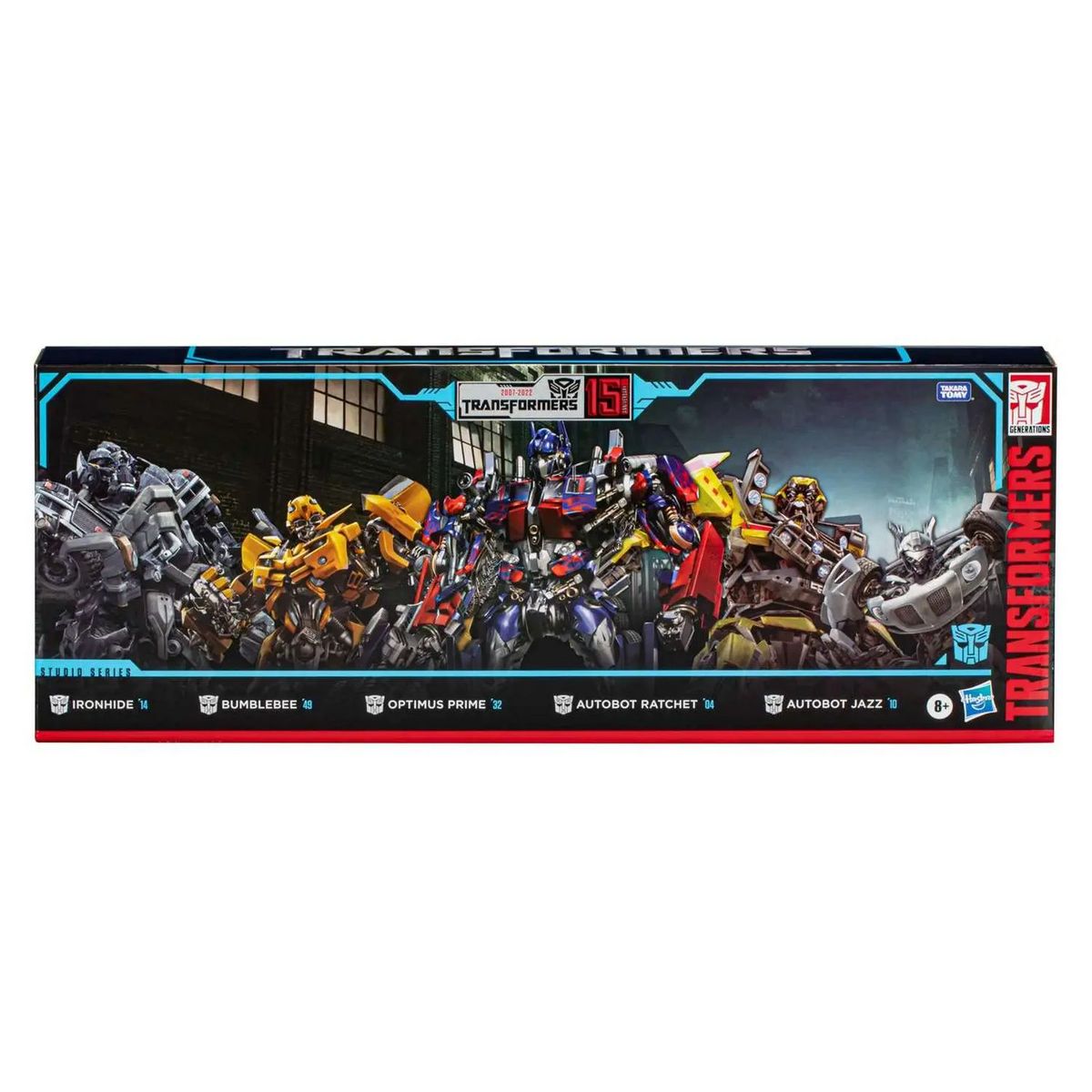 HASBRO Coffret de 5 figurines articulées Transformers Studio Séries