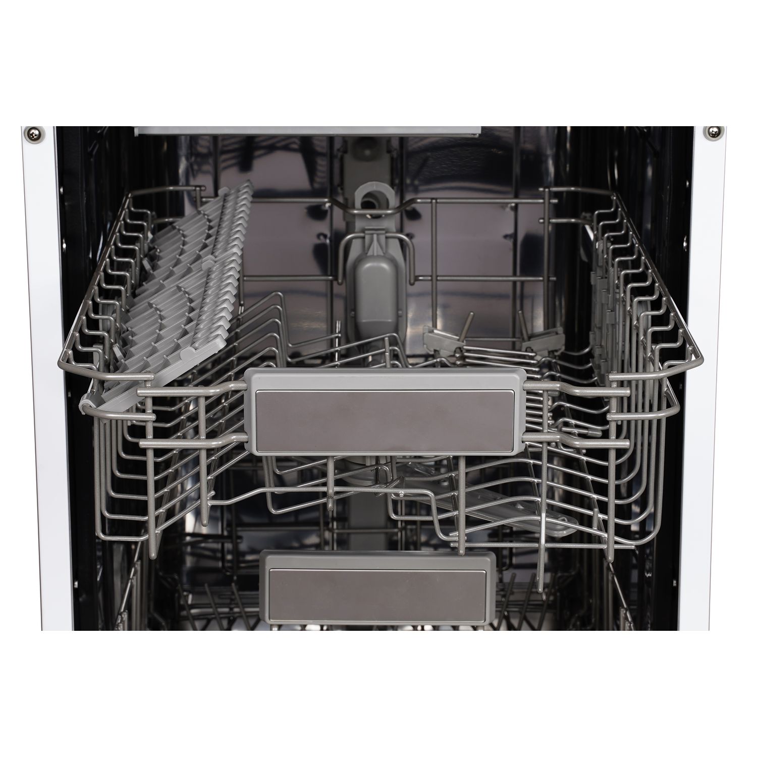 Voir la diapositive 5 : QILIVE Lave vaisselle pose libre Q.6301, 11 couverts, 45 cm, 45 dB, E