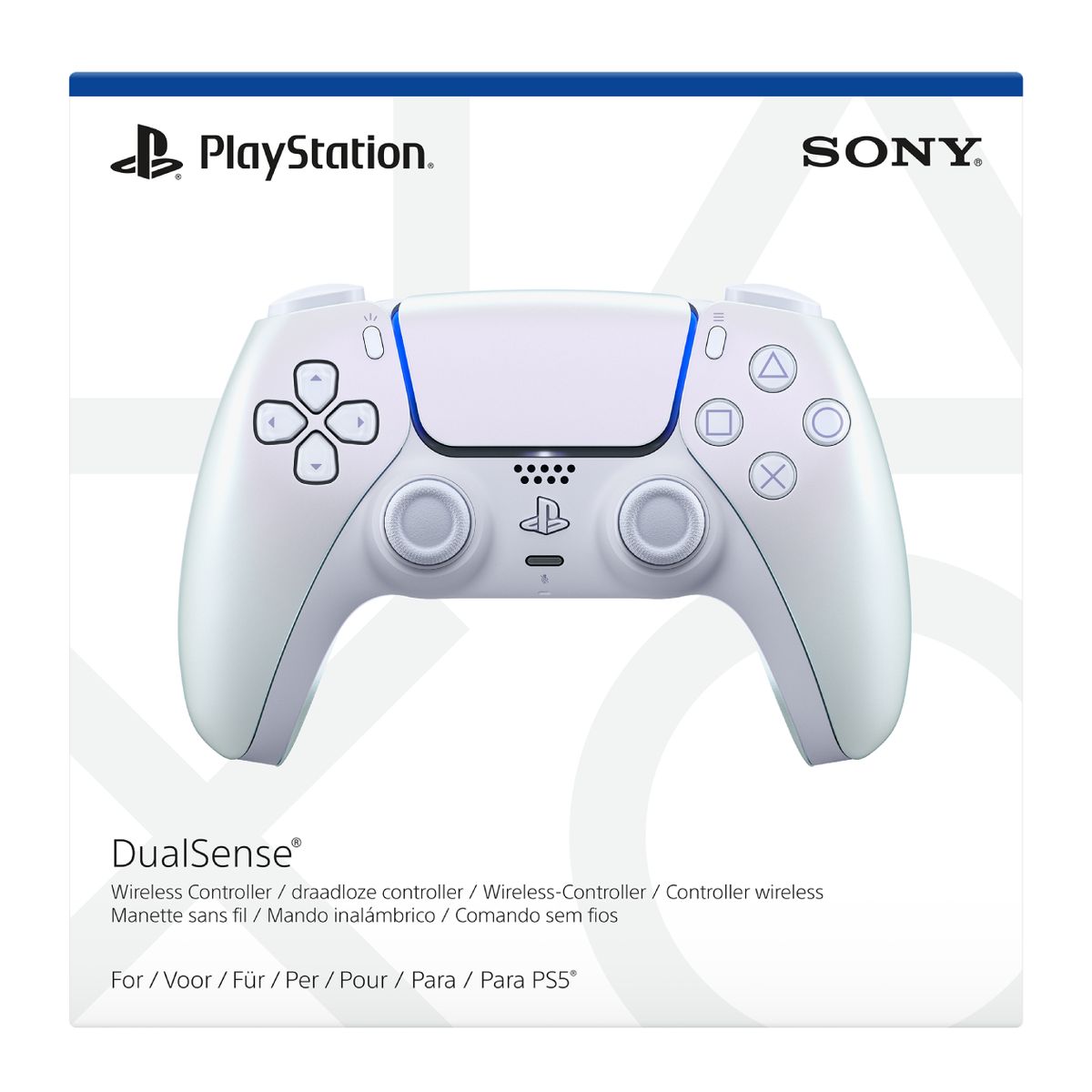 Voir la diapositive 3 : SONY Manette sans fil DualSense Chroma Pearl PS5 / PC