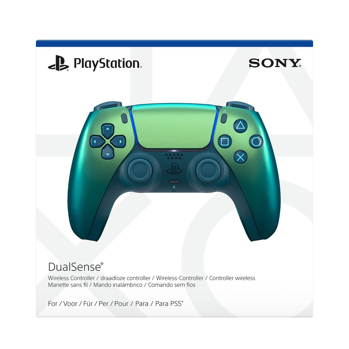 Voir la diapositive 3 : SONY Manette sans fil DualSense Chroma Teal PS5 / PC