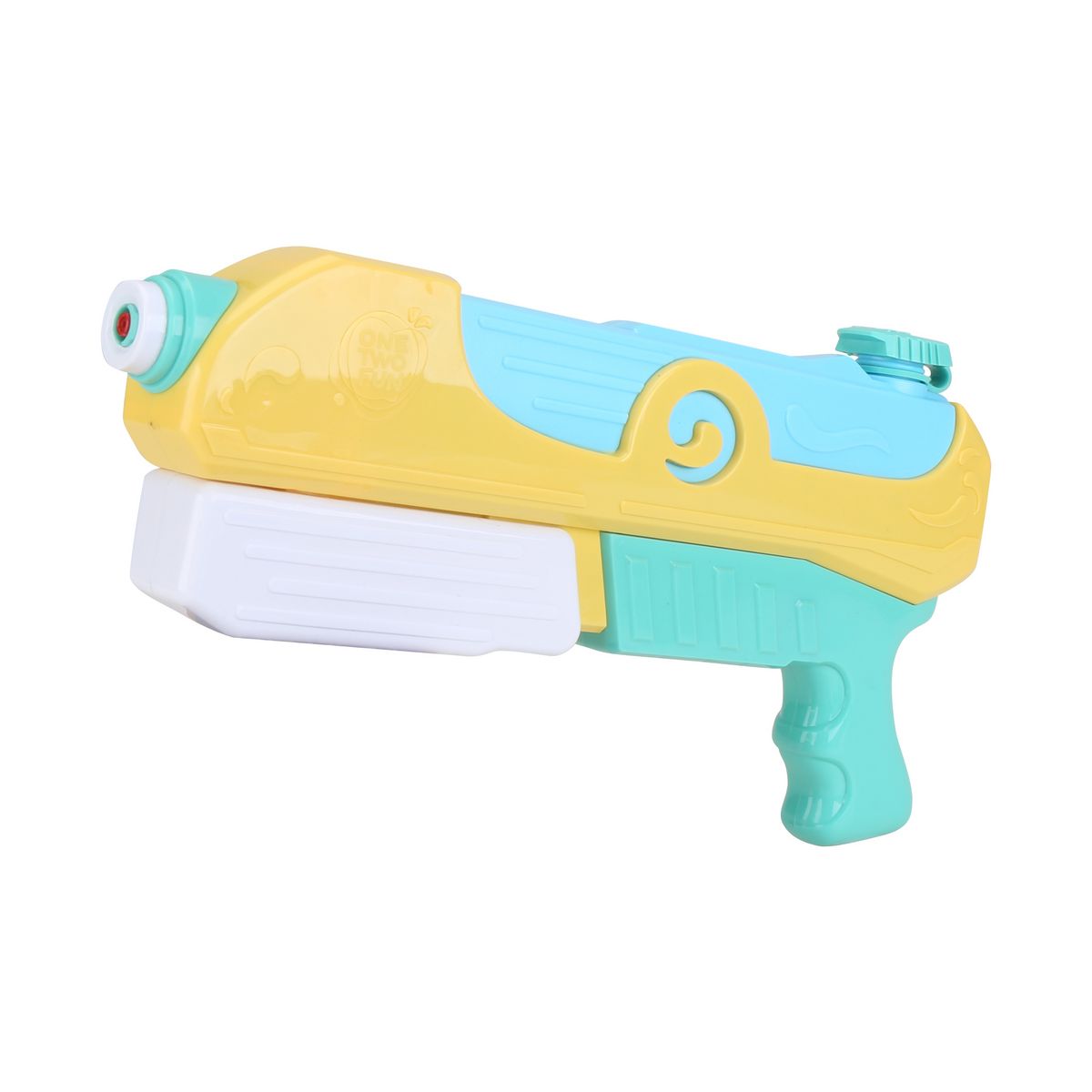 ONE TWO FUN Pistolet à eau 32cm Rose ou Jaune