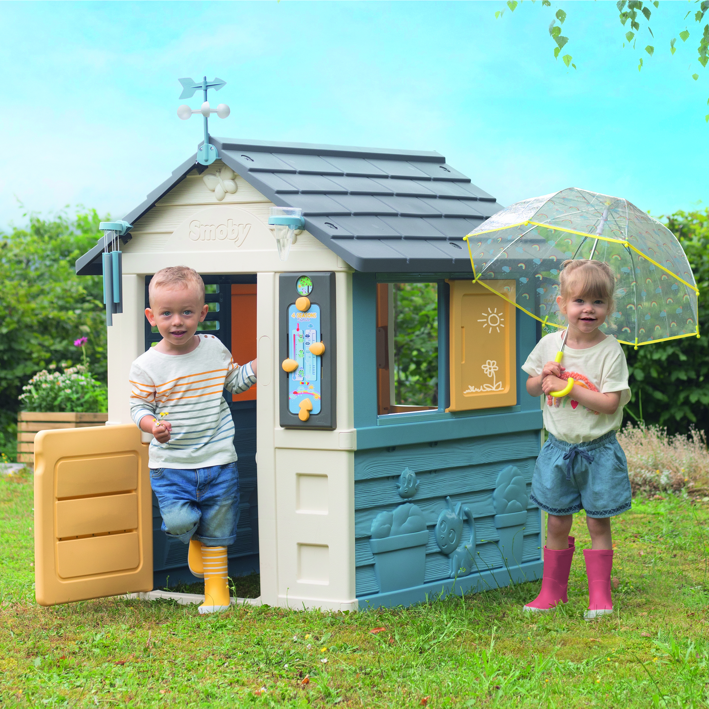 Voir la diapositive 4 : SMOBY Maison 4 Seasons
