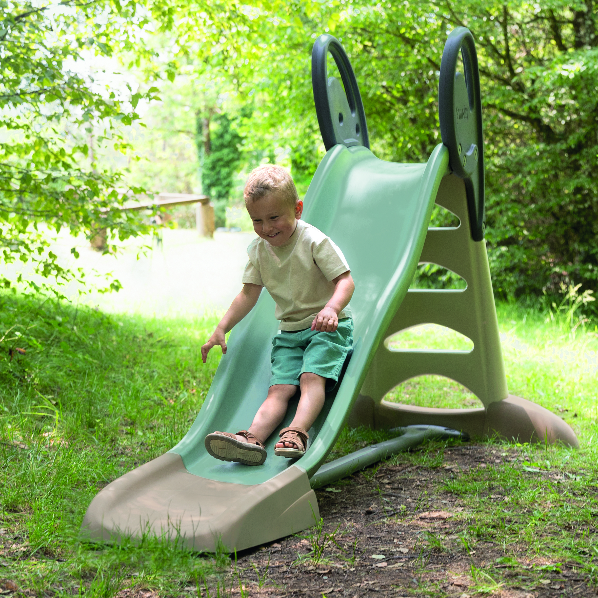Voir la diapositive 4 : SMOBY Life Toboggan XL Green