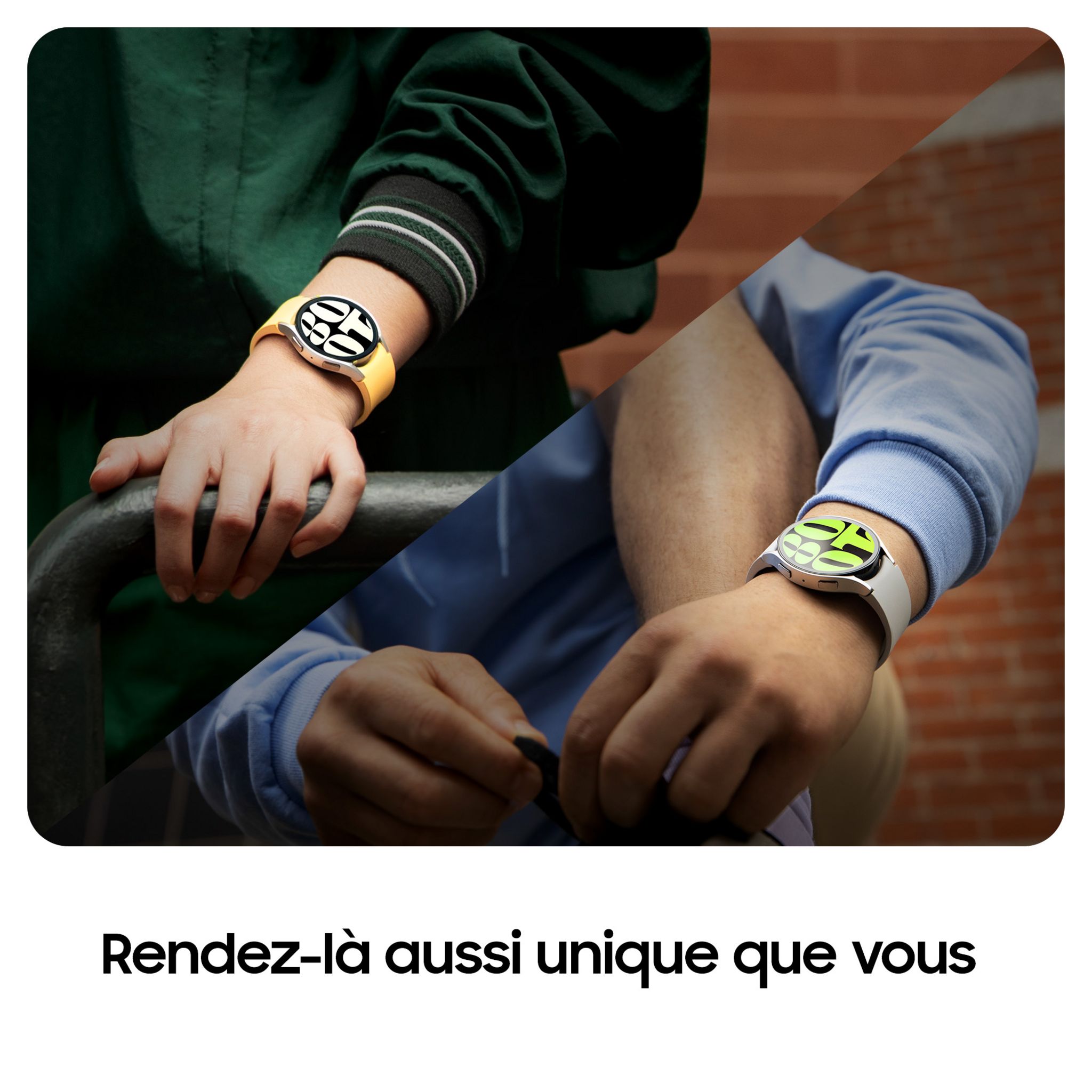 Voir la diapositive 2 : SAMSUNG Montre connectée Watch 6 40MM - Gris