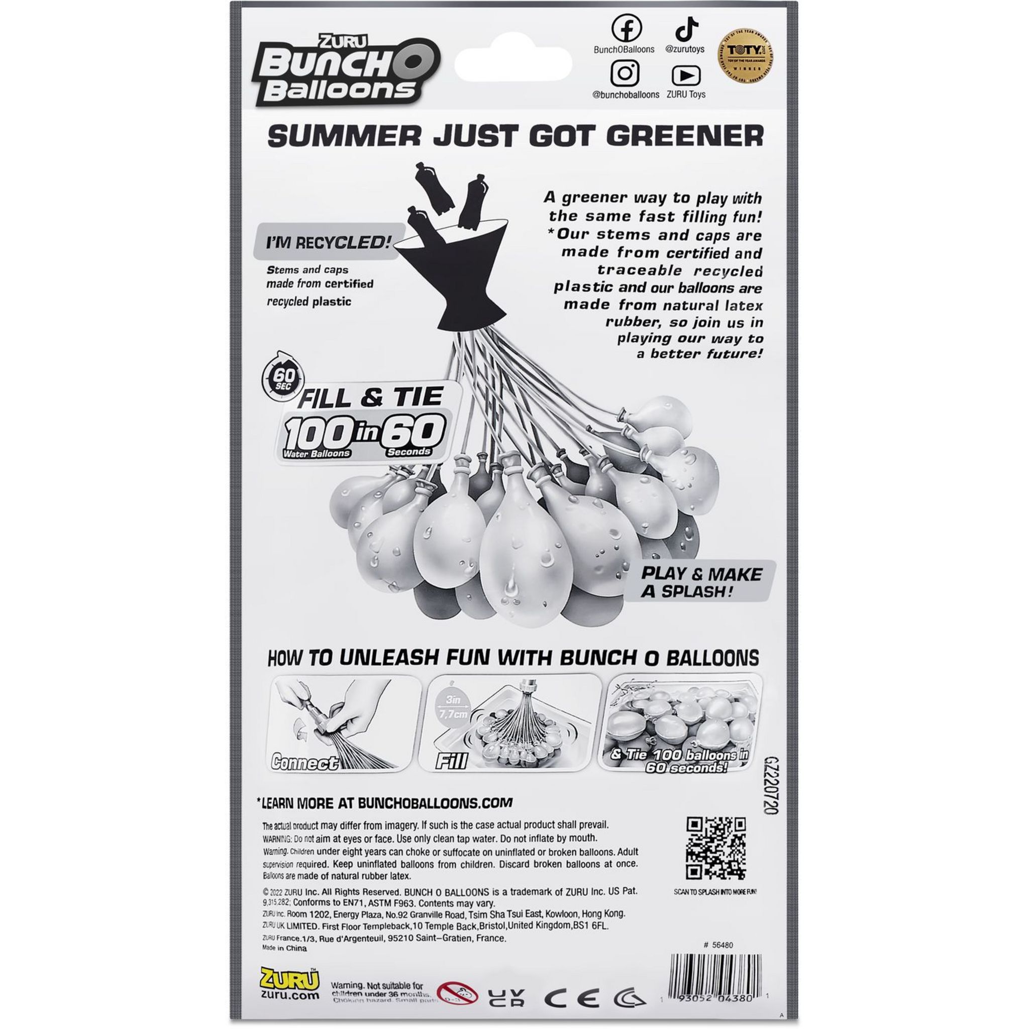 Voir la diapositive 8 : ZURU Pack Bombe à eau