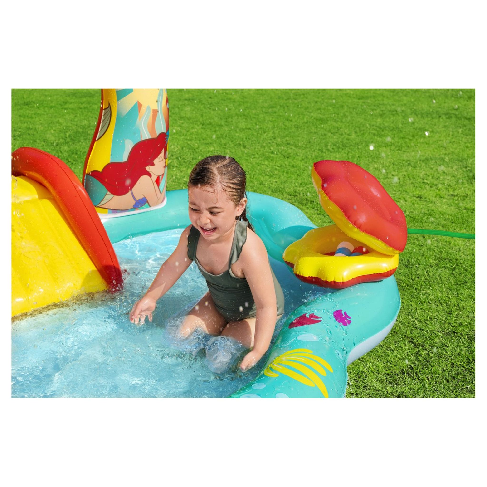 Voir la diapositive 8 : BESTWAY Centre de jeu Petite sirène Disney