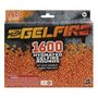 Voir la diapositive 1 : HASBRO Recharge de billes Gelfire Orange NERF