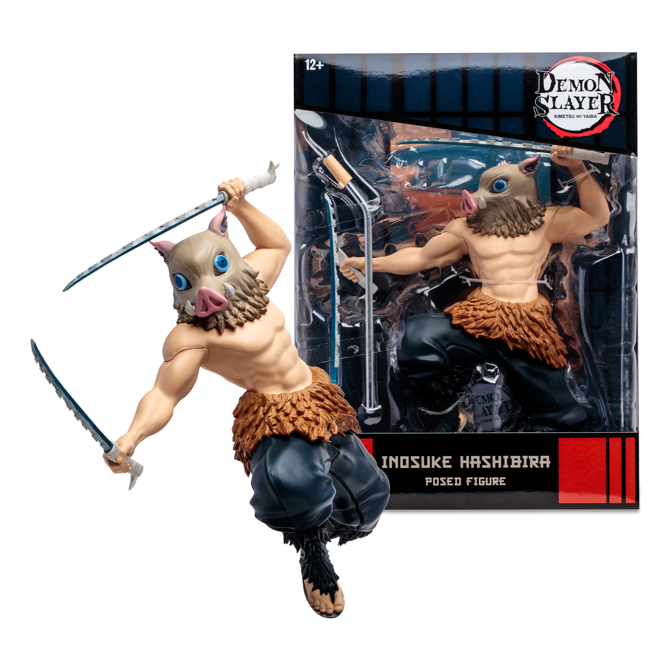 Voir la diapositive 7 : LANSAY Figurine Demon Slayer Hashibira Inosuke 30 cm